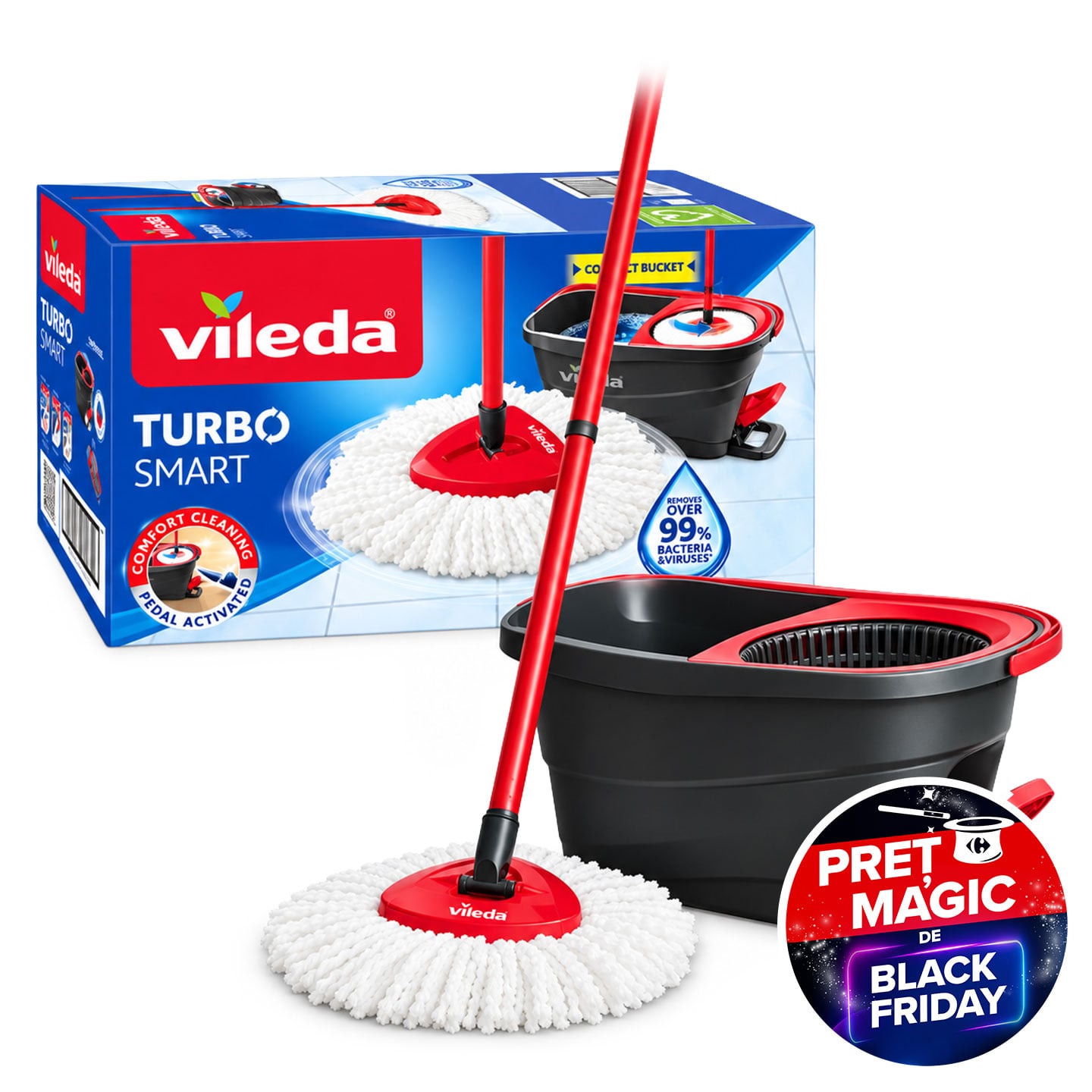  Set curățenie, Turbo Smart Vileda