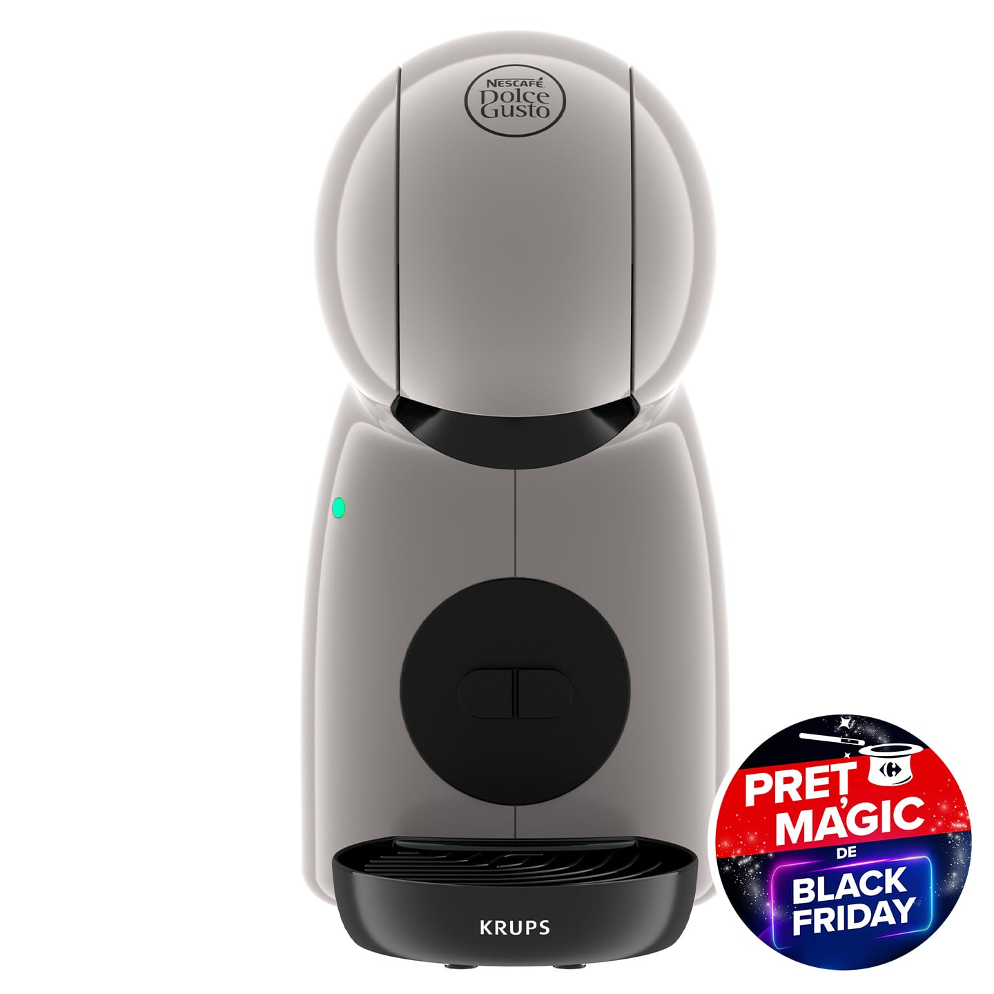 Espressor Krups KP1A3AF0, 15 bari, 0.8L, 1600 W, crem