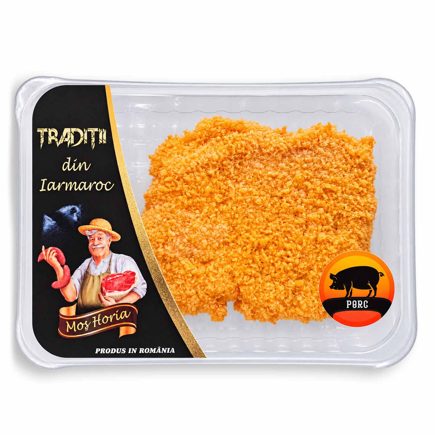 Șnițel de porc panetat 150g