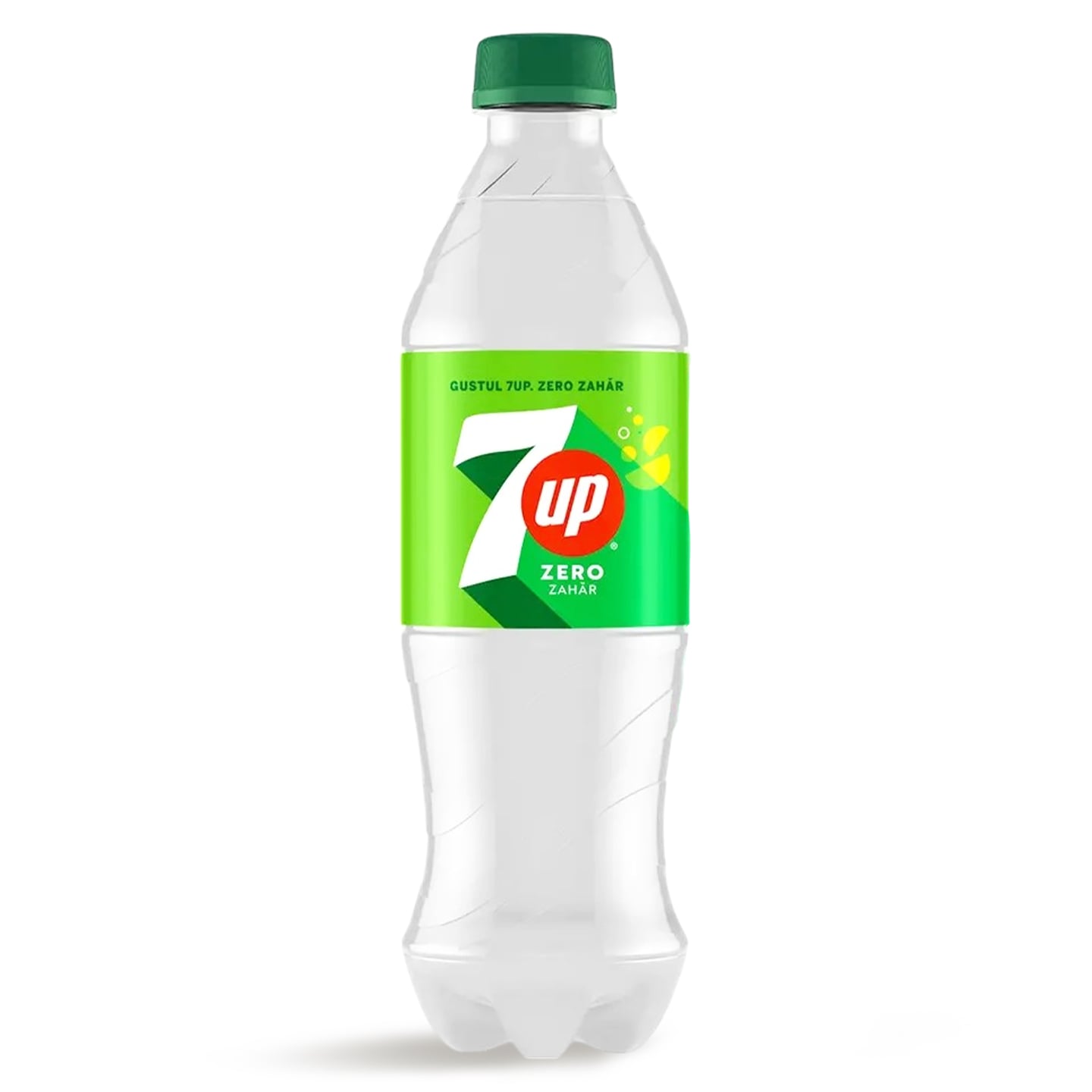 Băutură răcoritoare carbogazoasă cu gust de lămâie, fără zahăr 7Up 0.5L