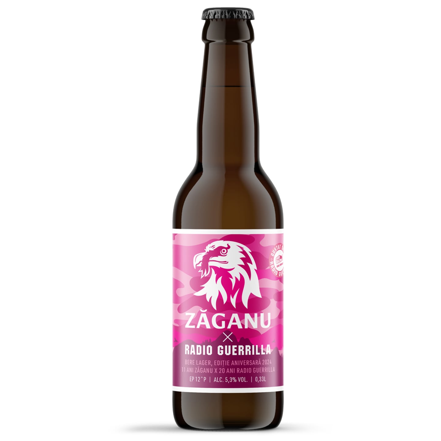 Bere aniversară Zaganu X Guerrilla 0.33L