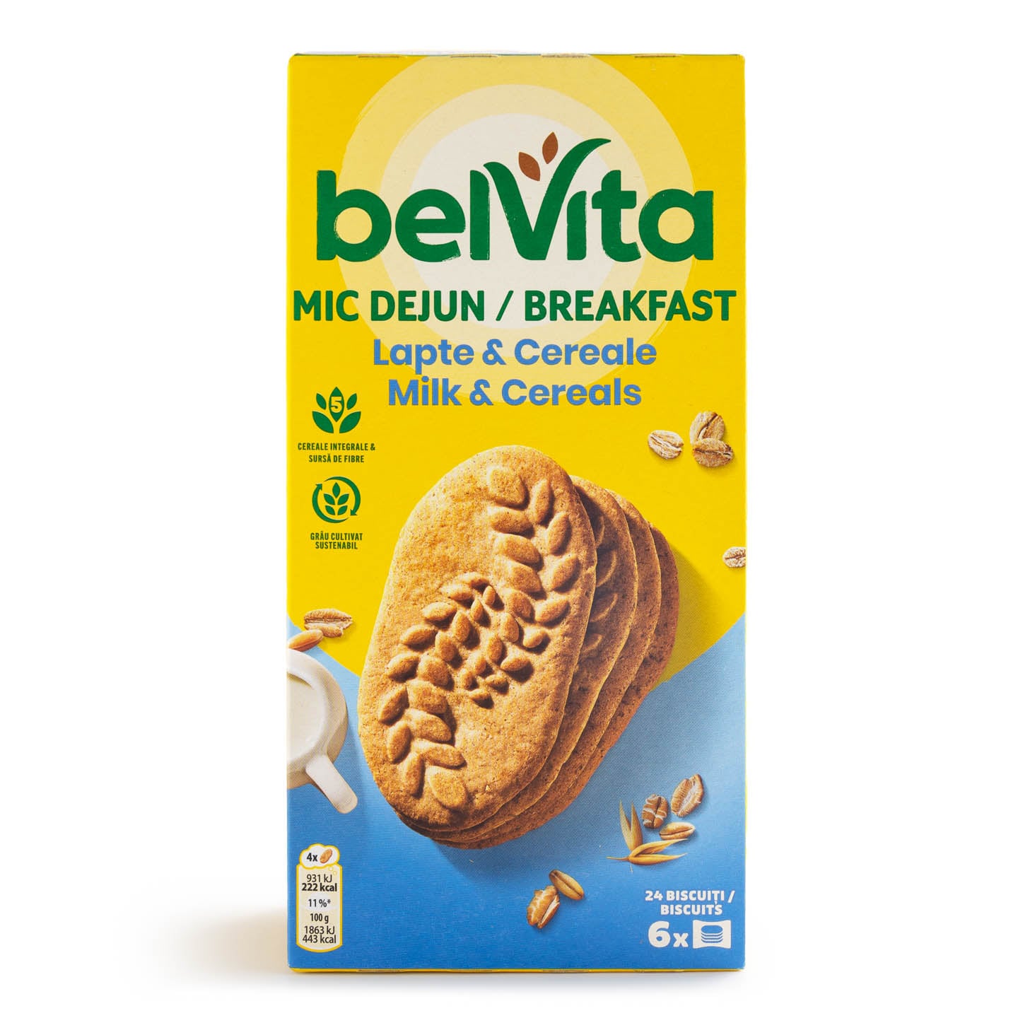 Biscuiți cu cereale integrale BelVita 300g