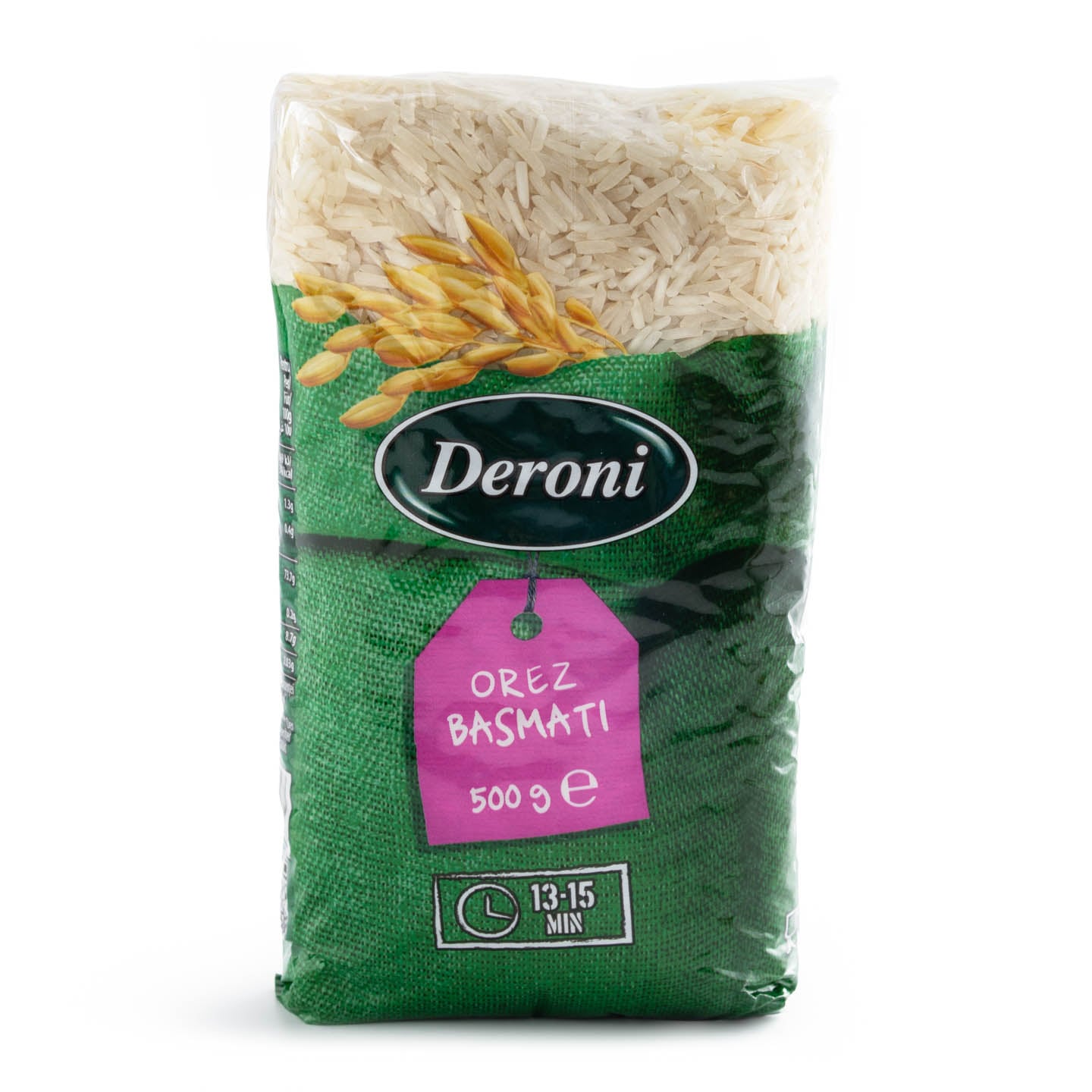 Orez bob lung Basmati Deroni 500g 