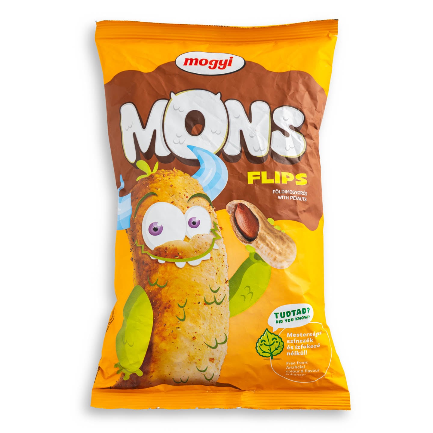 Pufuleți din porumb cu arahide / bacon Mons 90g / 70g