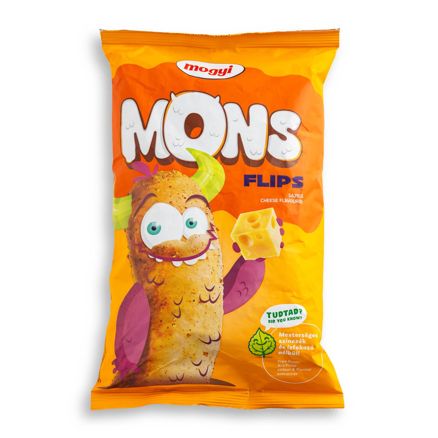 Pufuleți din porumb cu brânză / ceapă și smântână Mons 90g / 70g