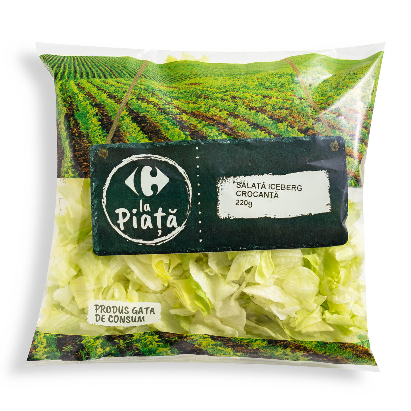 Salată crocantă Carrefour La Piață 220g, calitatea I