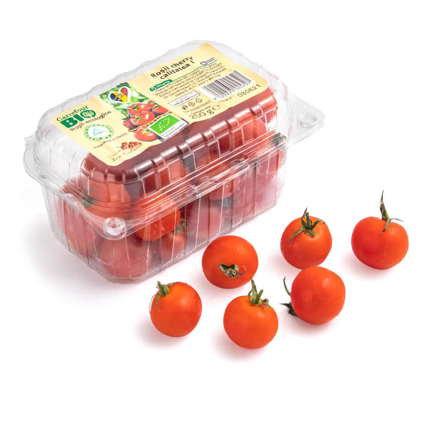 Roșii cherry ecologice Carrefour Bio 250g