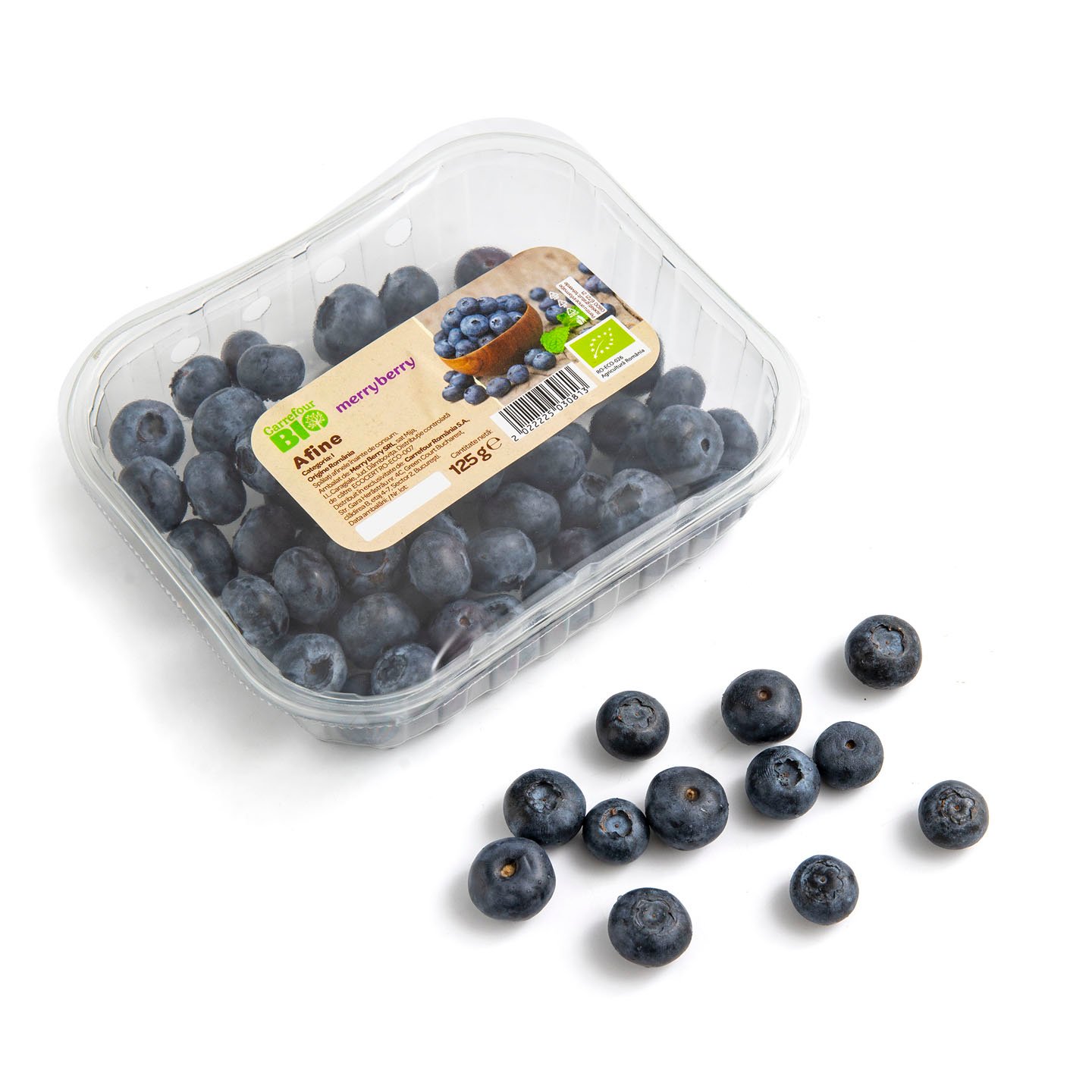 Afine Carrefour Bio 125g, calitatea I
