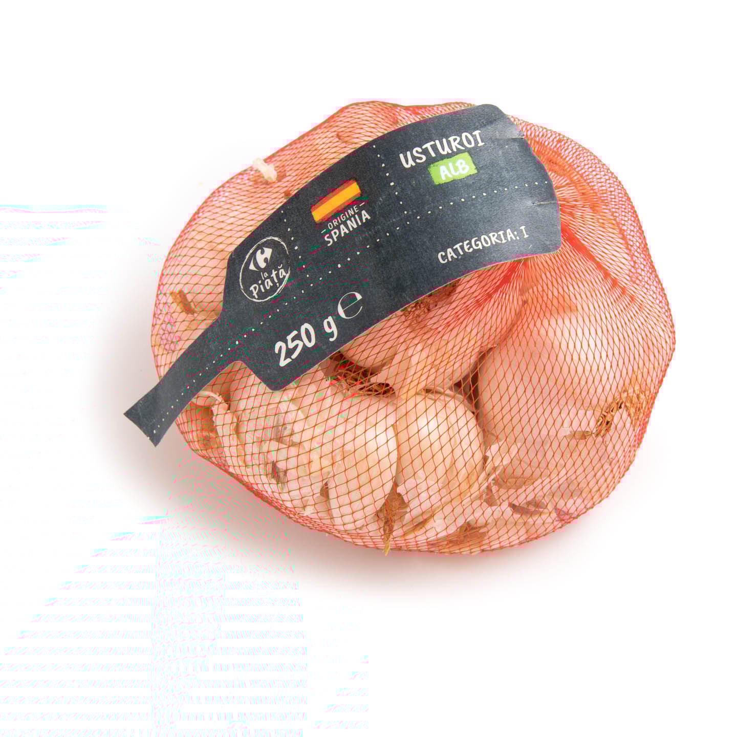 Usturoi Carrefour La Piață 250g, calitatea I, calibru 40/50mm
