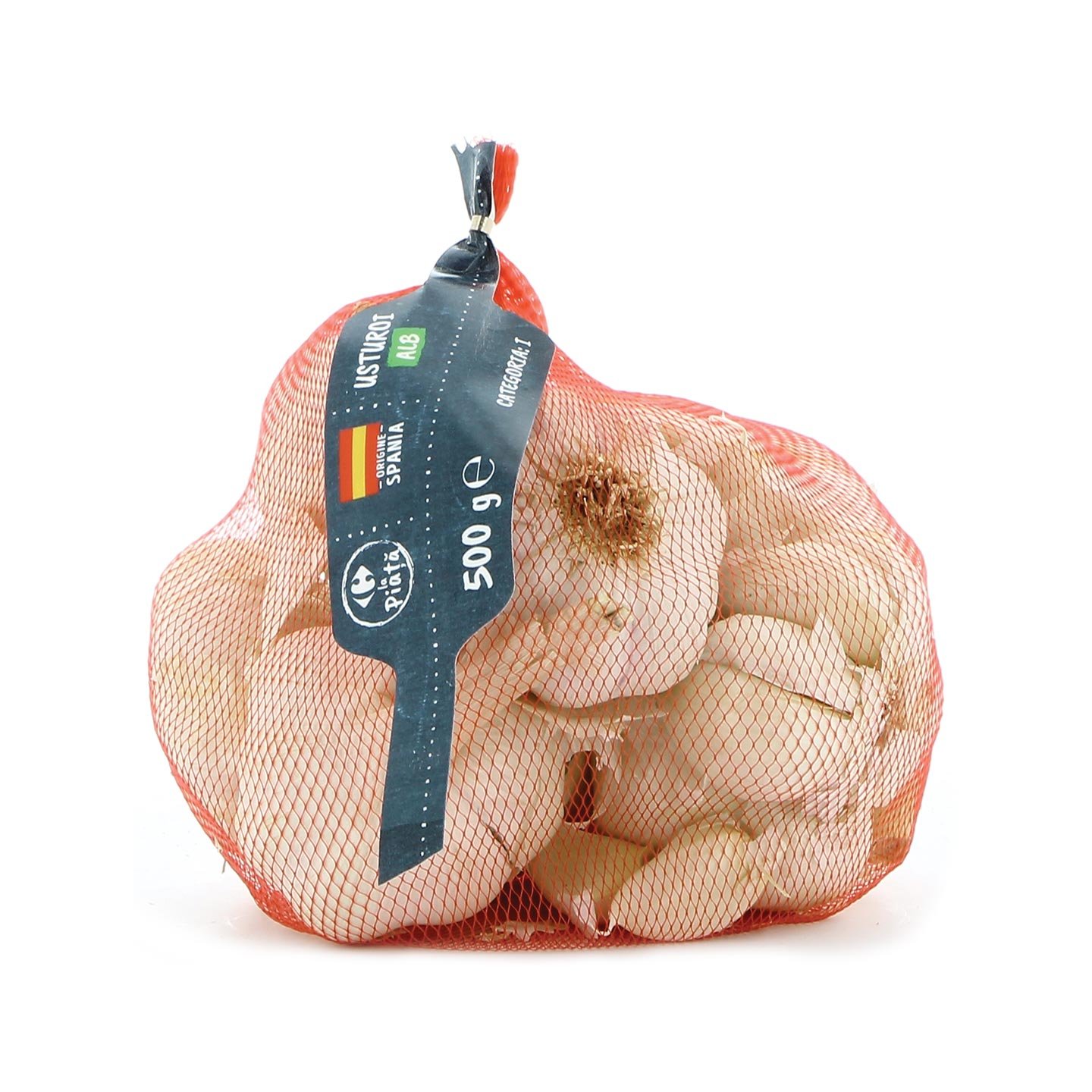 Usturoi Carrefour La Piață 500g, calitatea I, calibru 40/50mm