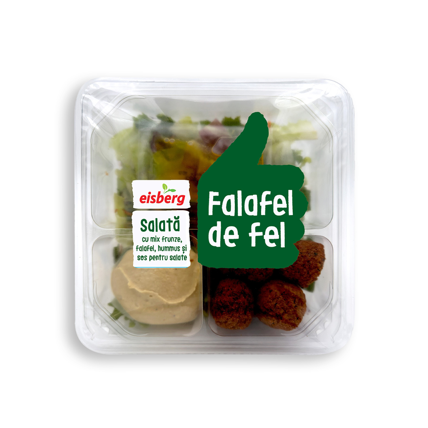 Salată Ready to Eat Falafel Eisberg 225g