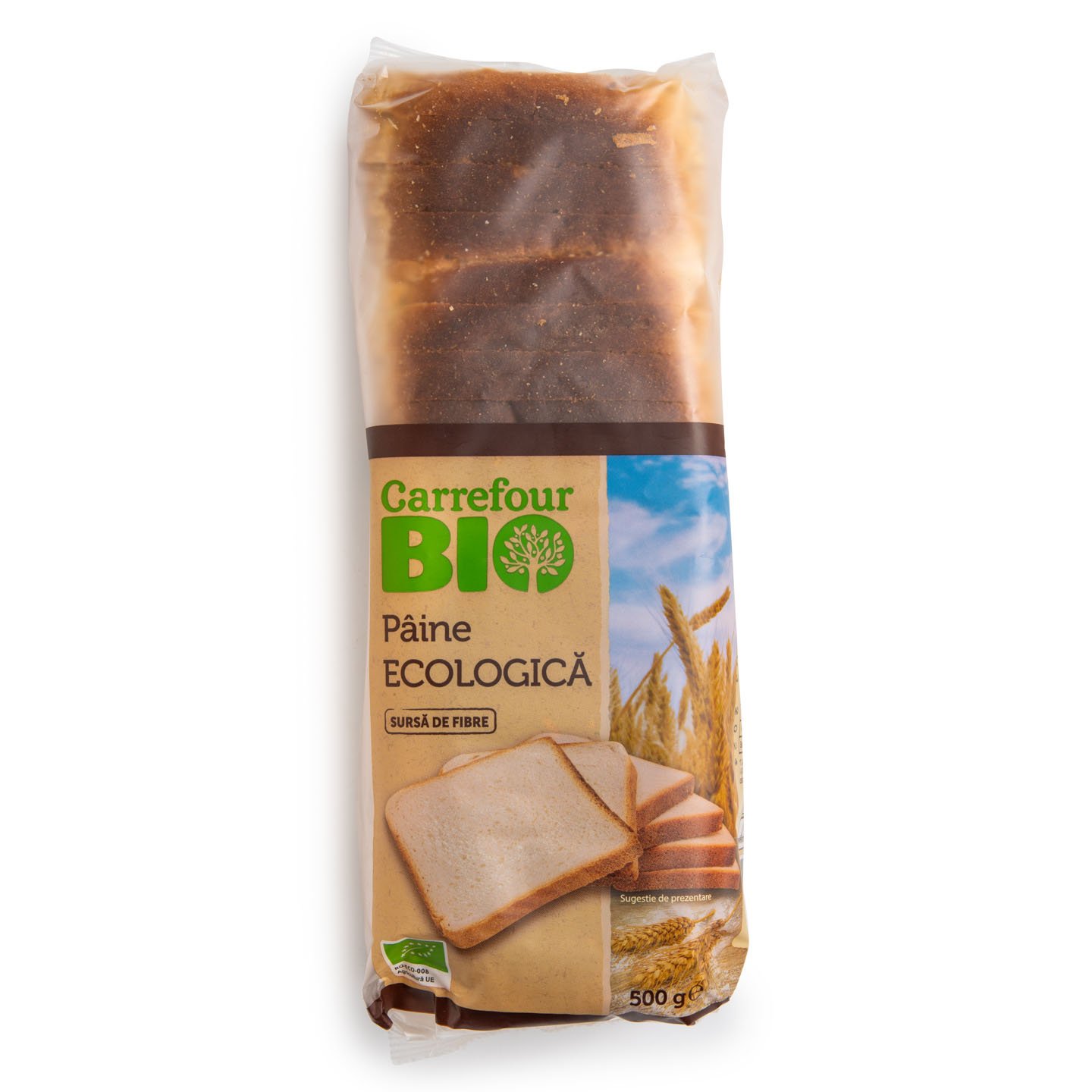 Pâine ecologică Carrefour Bio 500g