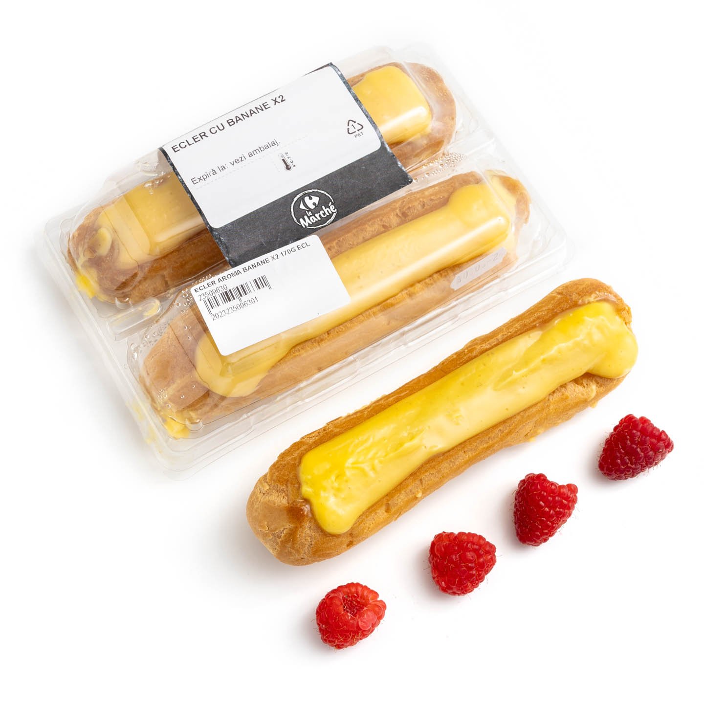 Ecler cu aromă de banane Carrefour La Piață 170g