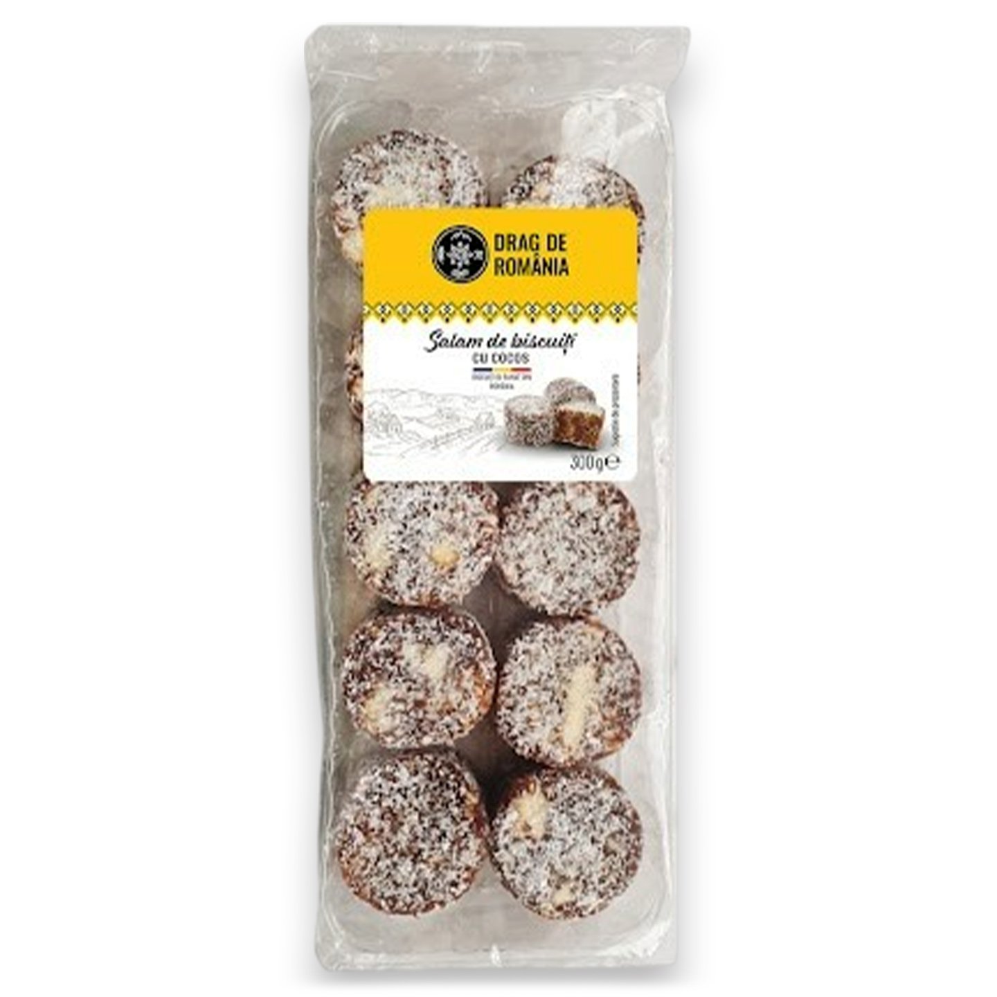 Salam de biscuiți Drag De România 300g