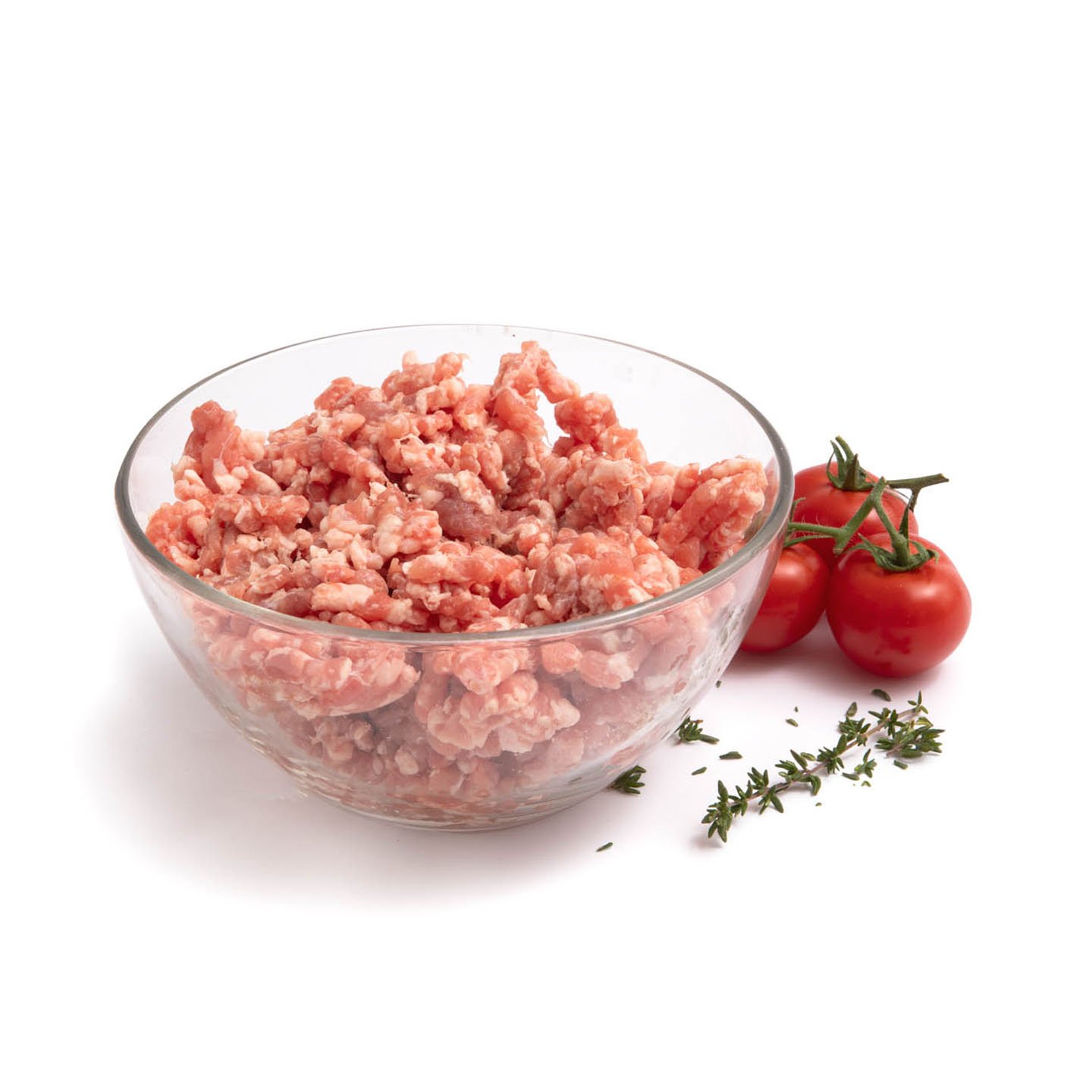 Carne tocată din spată de porc per 100g