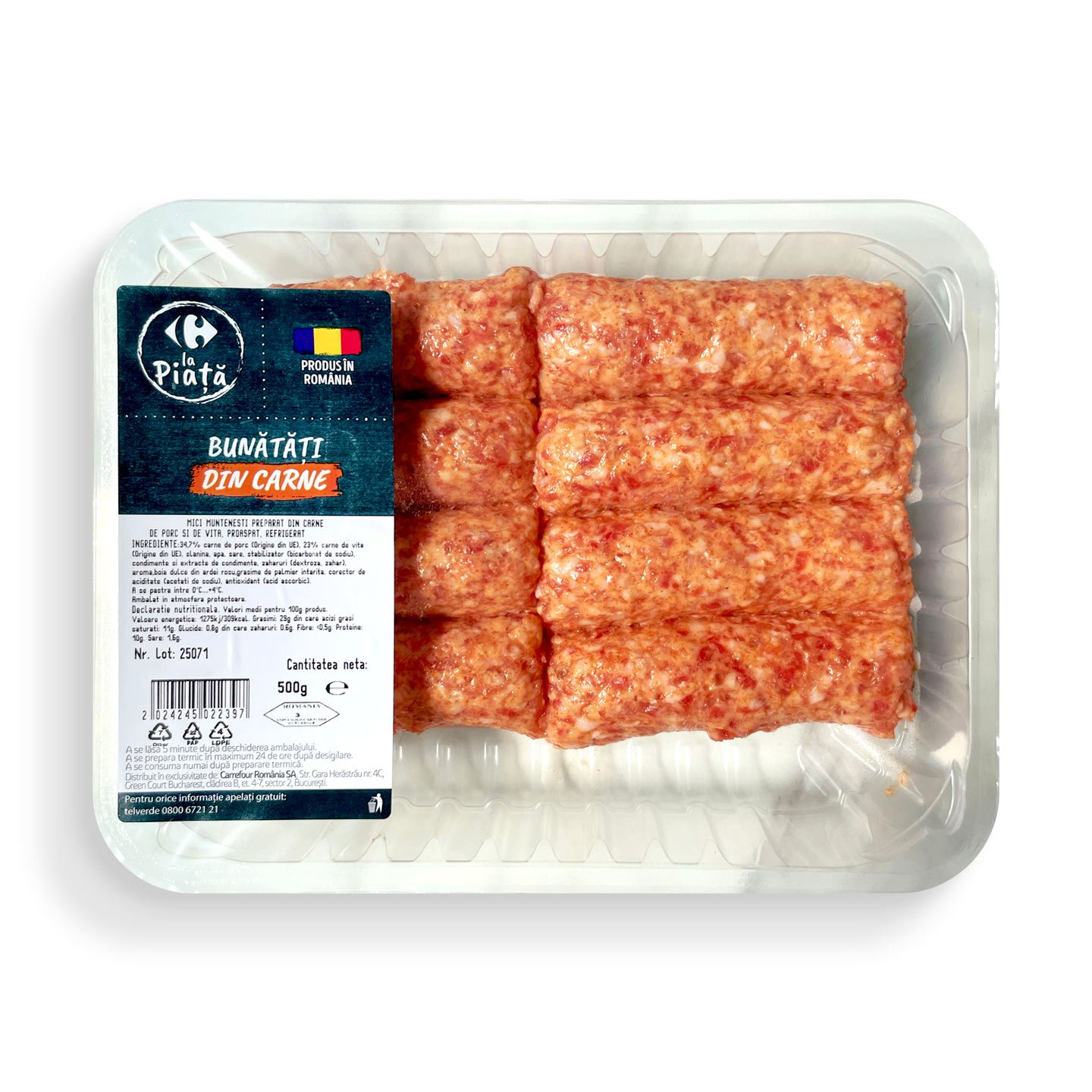 Mici muntenești Carrefour La Piață 500g