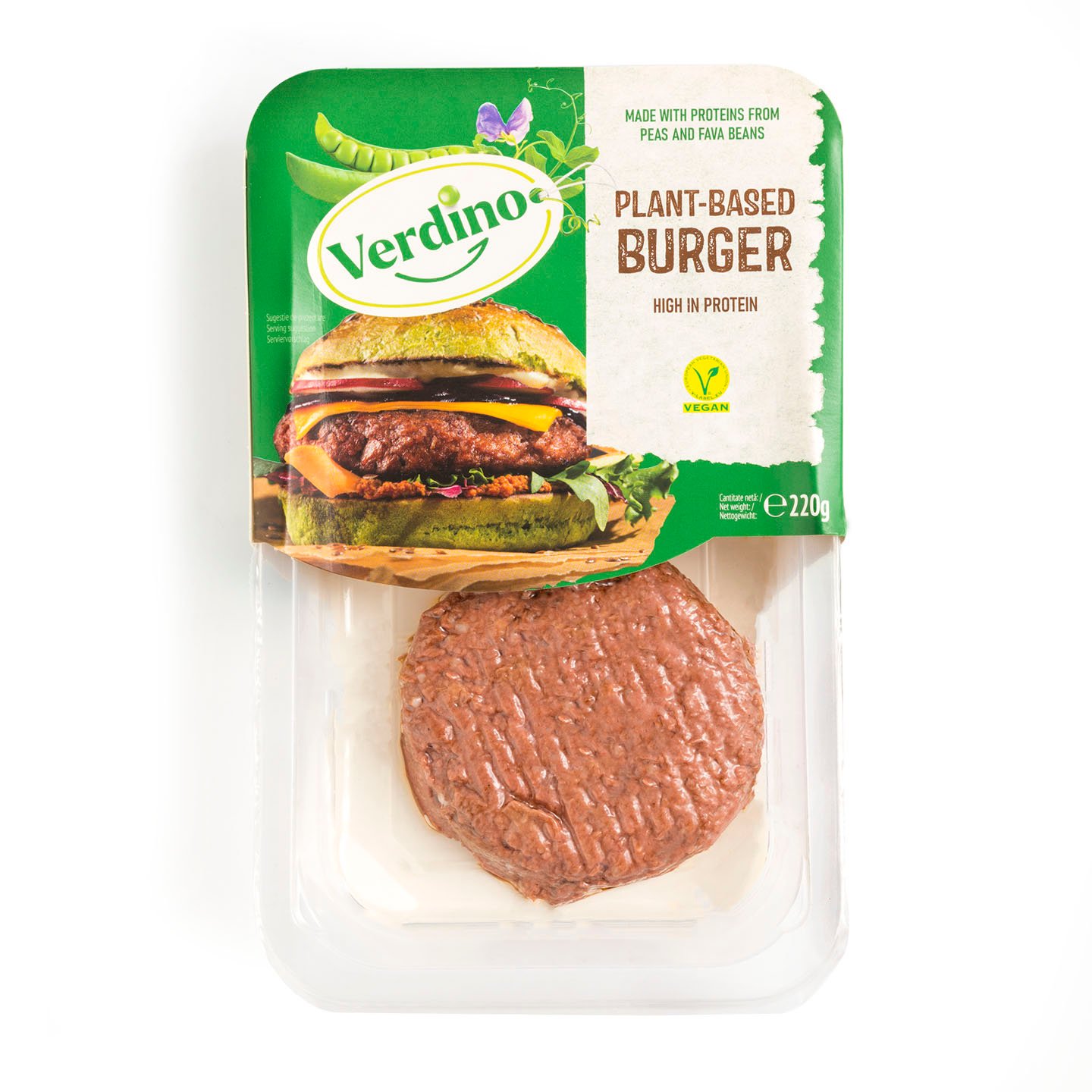 Burgeri vegani Verdino 220g