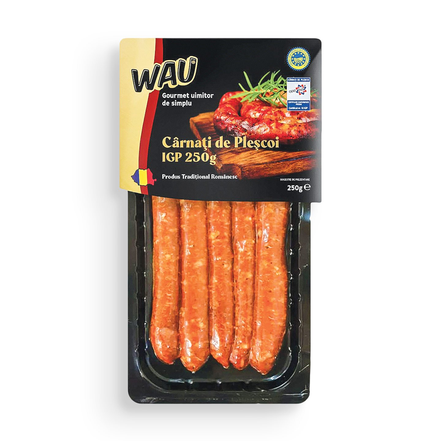 Cârnați de Pleșcoi IGP Wau 250g