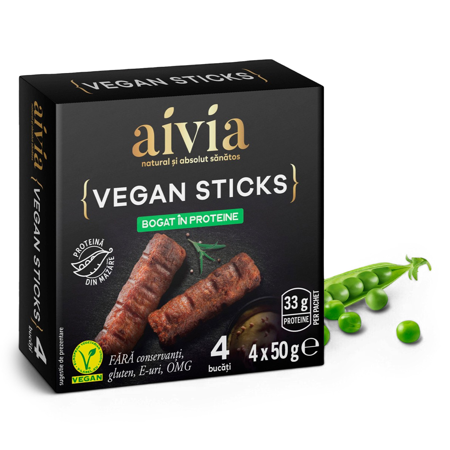 Sticks vegan Aivia 200g