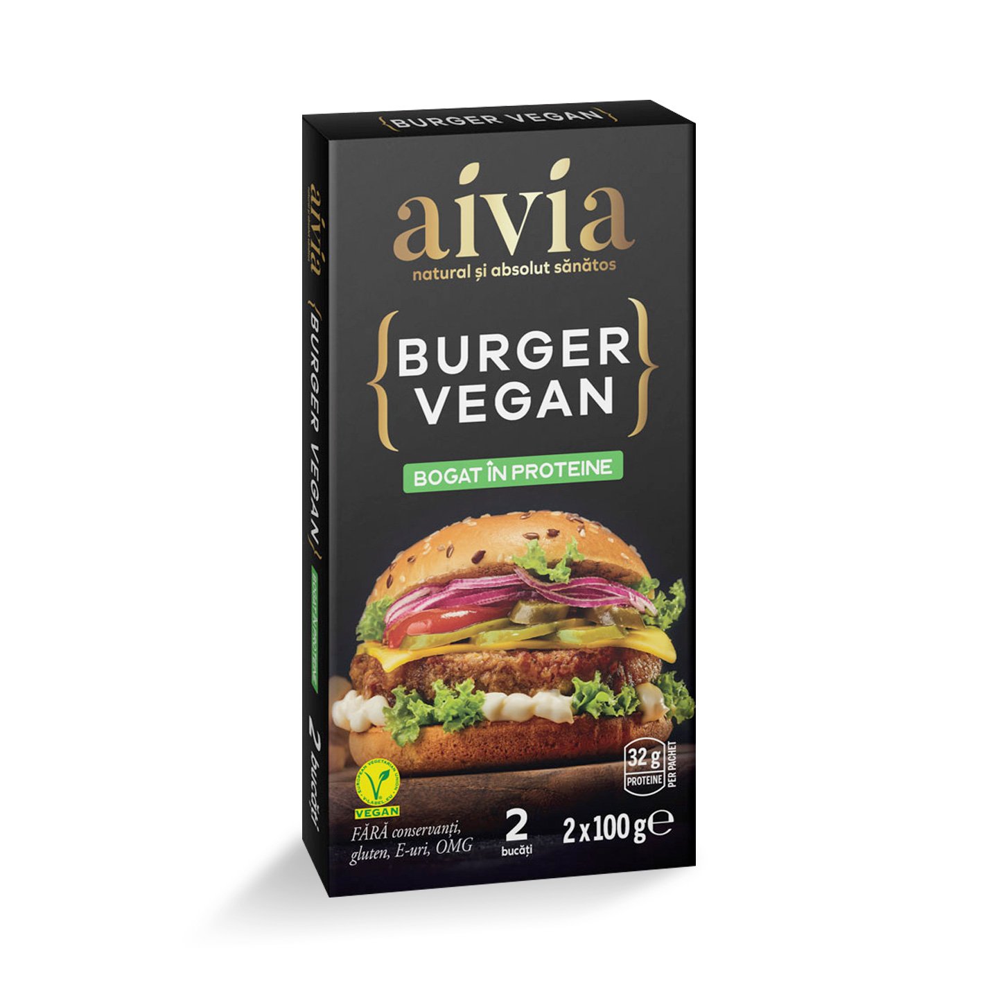 Burger vegan Aivia 200g
