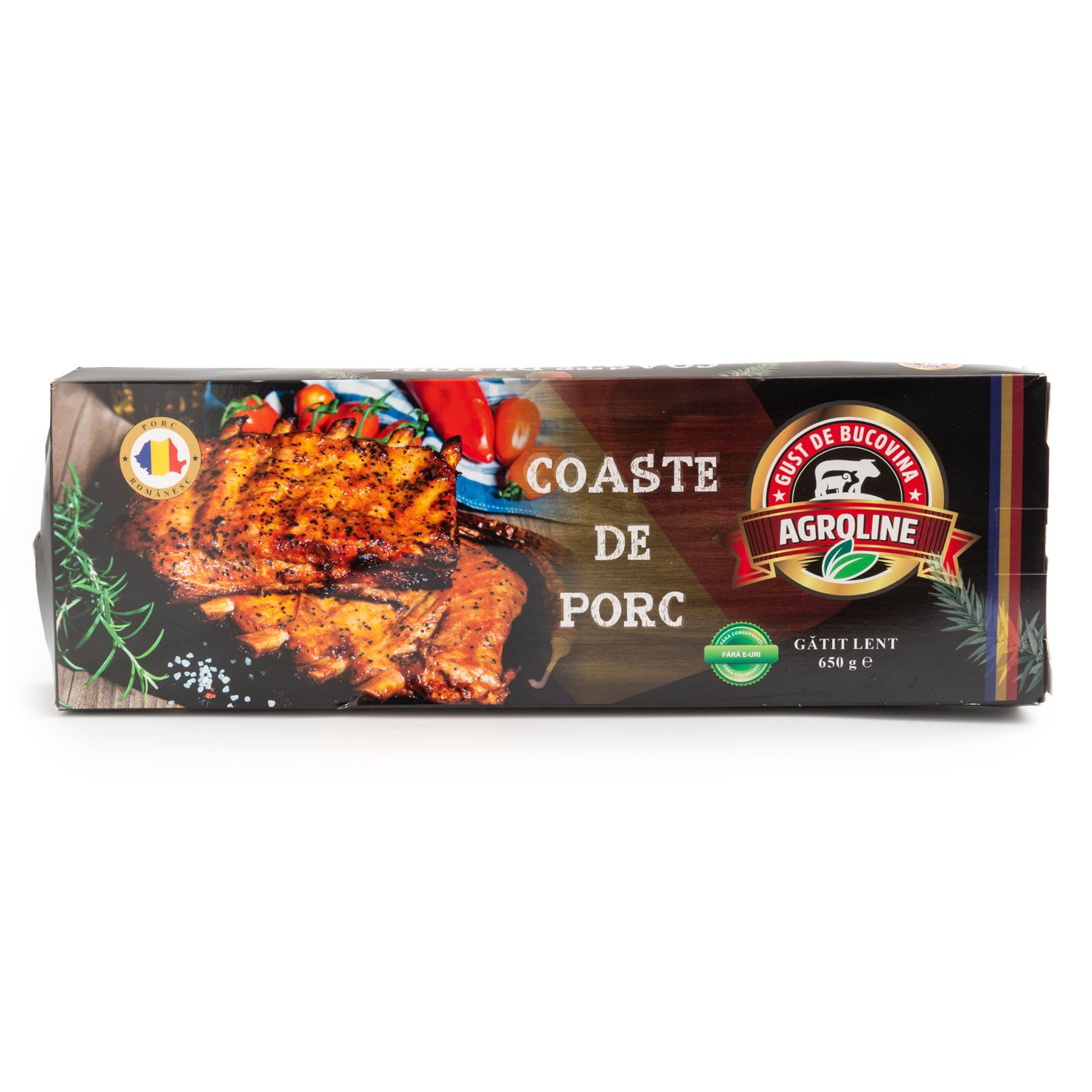 Coaste de porc, gătite lent Agroline 650g