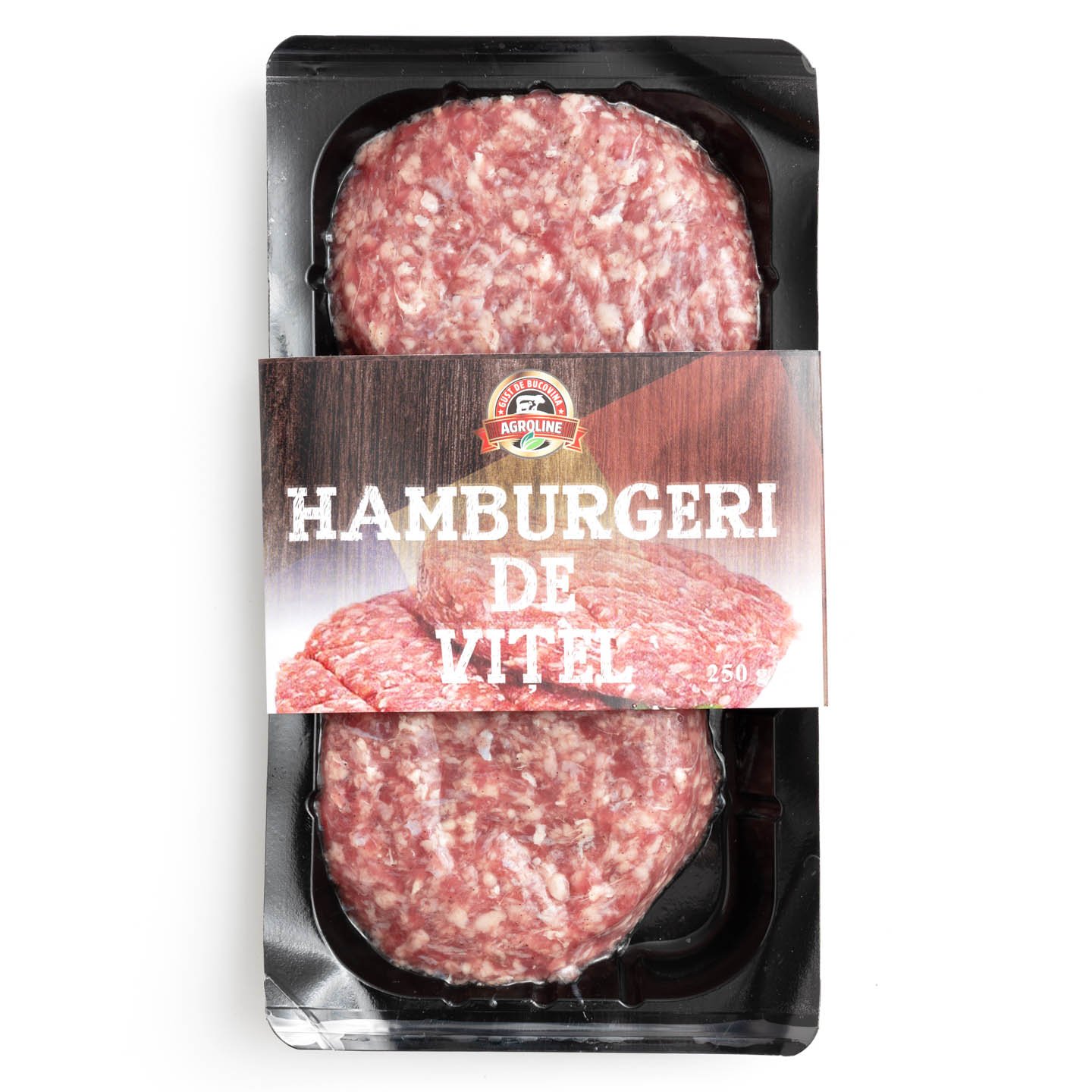 Hamburgeri de vițel Drag de România 250g,