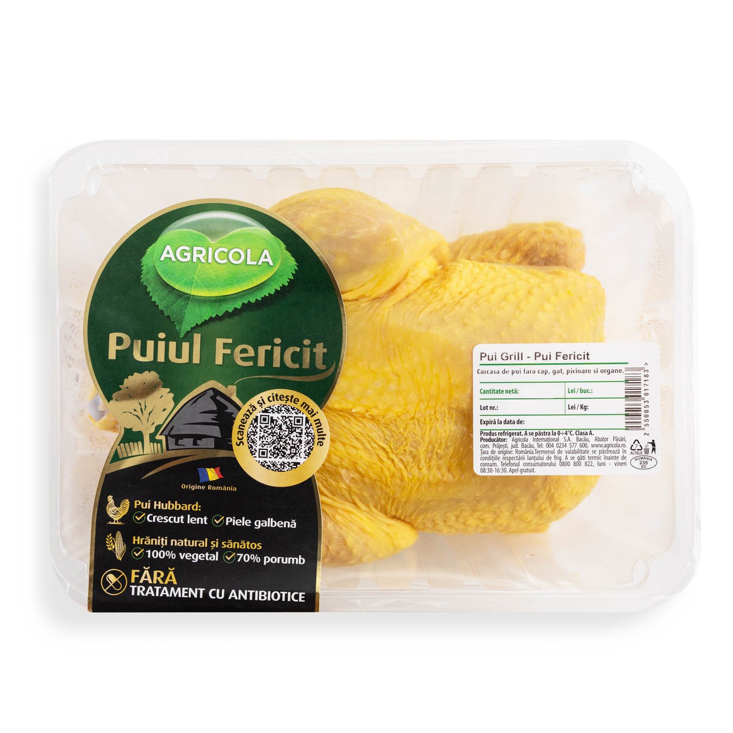 Pui fericit Agricola per 100g