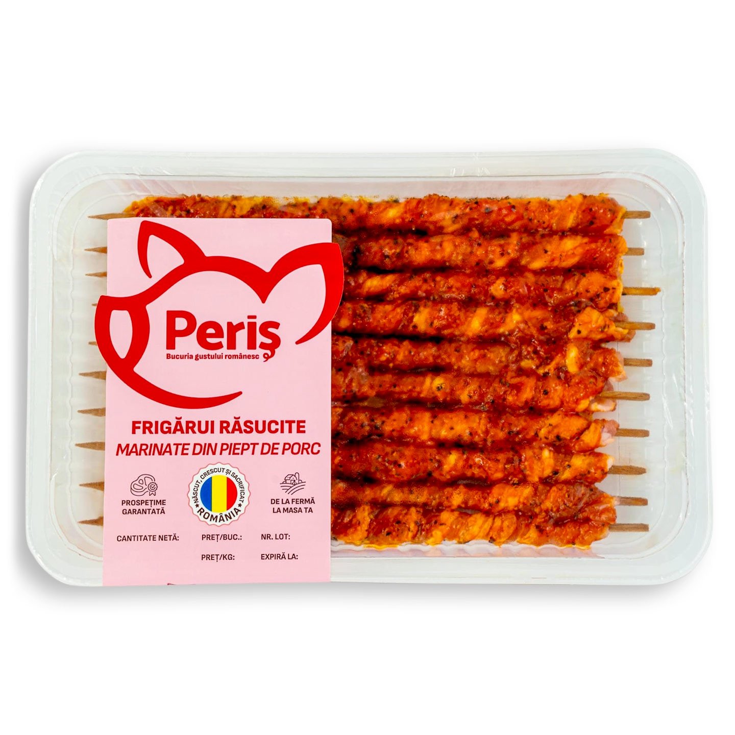 Frigărui răsucite marinate Periș per 100g