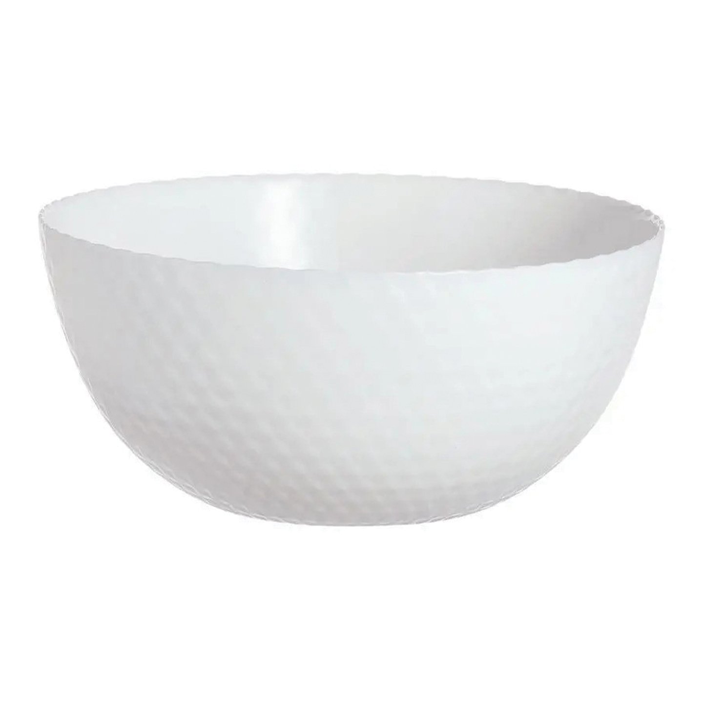 Bol pentru salată Pampille Blanc, opal, 24 cm, alb Luminarc