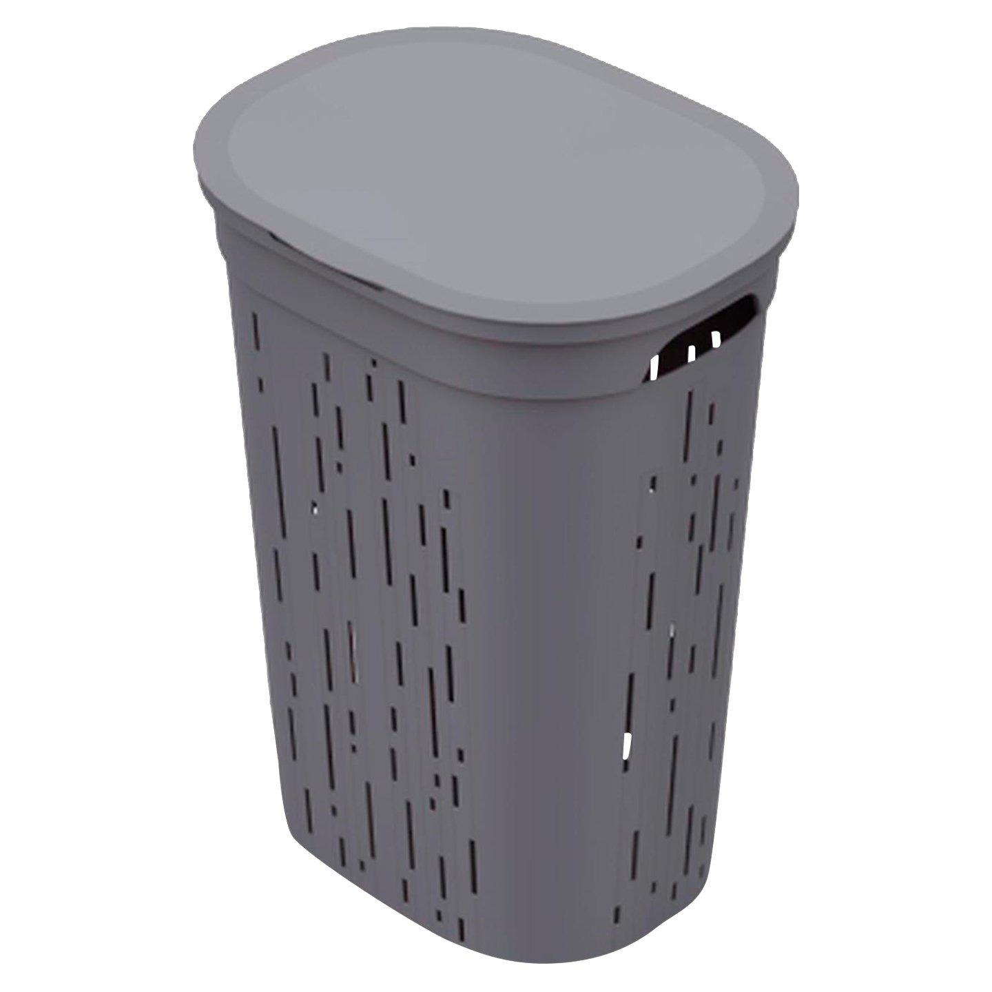 Coș de rufe cu capac Maya, Carrefour 45 L