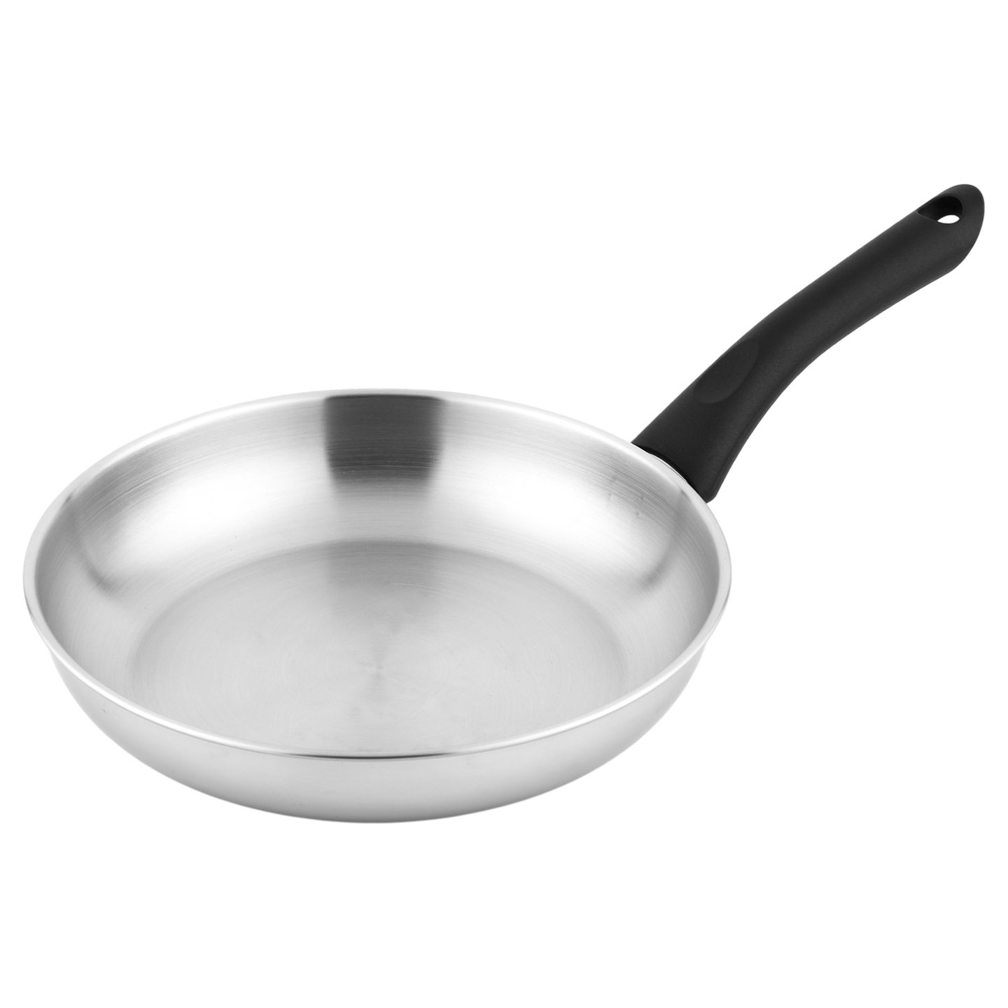 Tigaie inox cu mâner Bachelita 24 cm