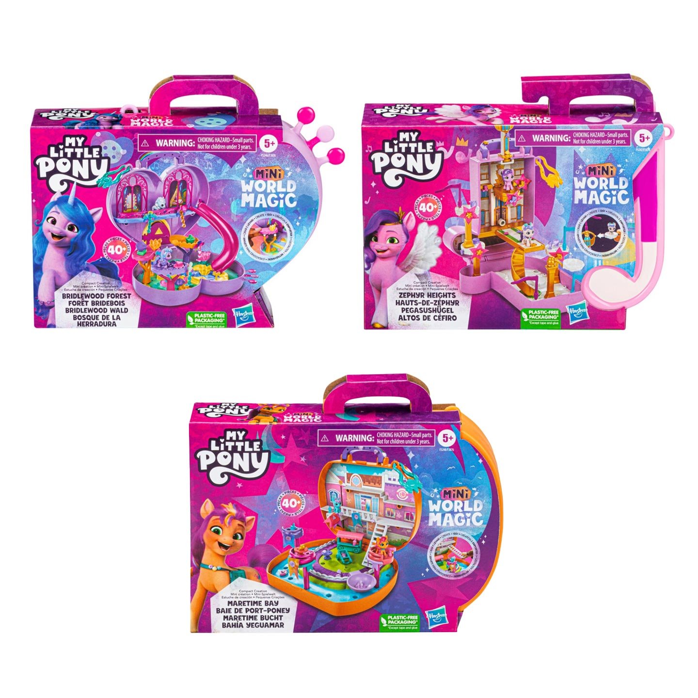 Set de joacă Mini World Magic, diverse modele My Little Pony