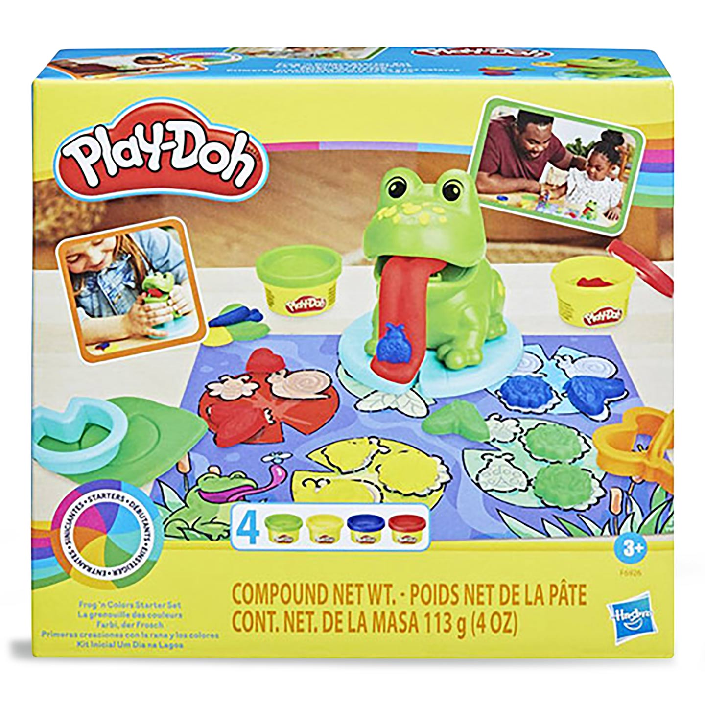 Set de joacă Broscuța cu culori Play-Doh