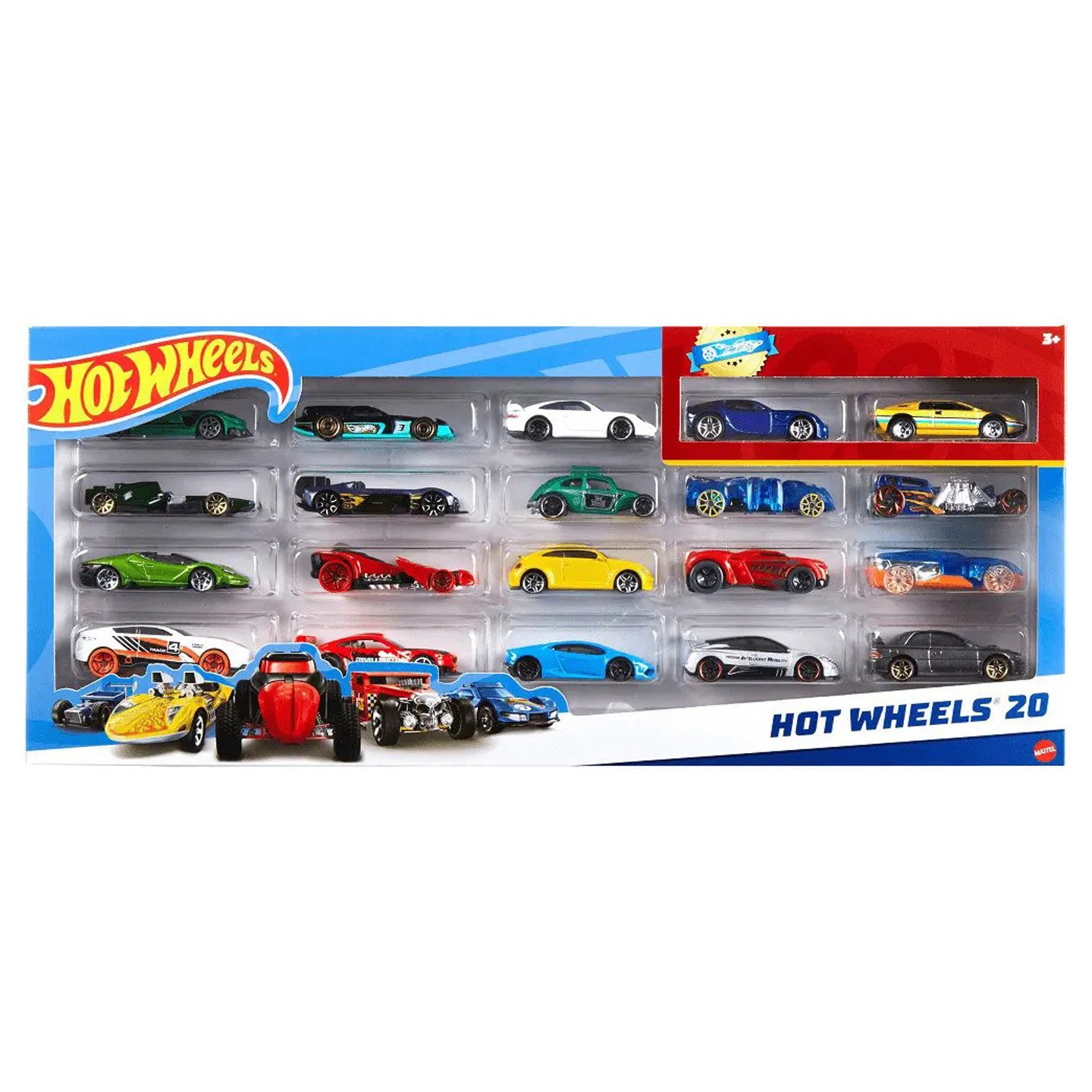 Set x 20 mașinuțe, Hot Wheels
