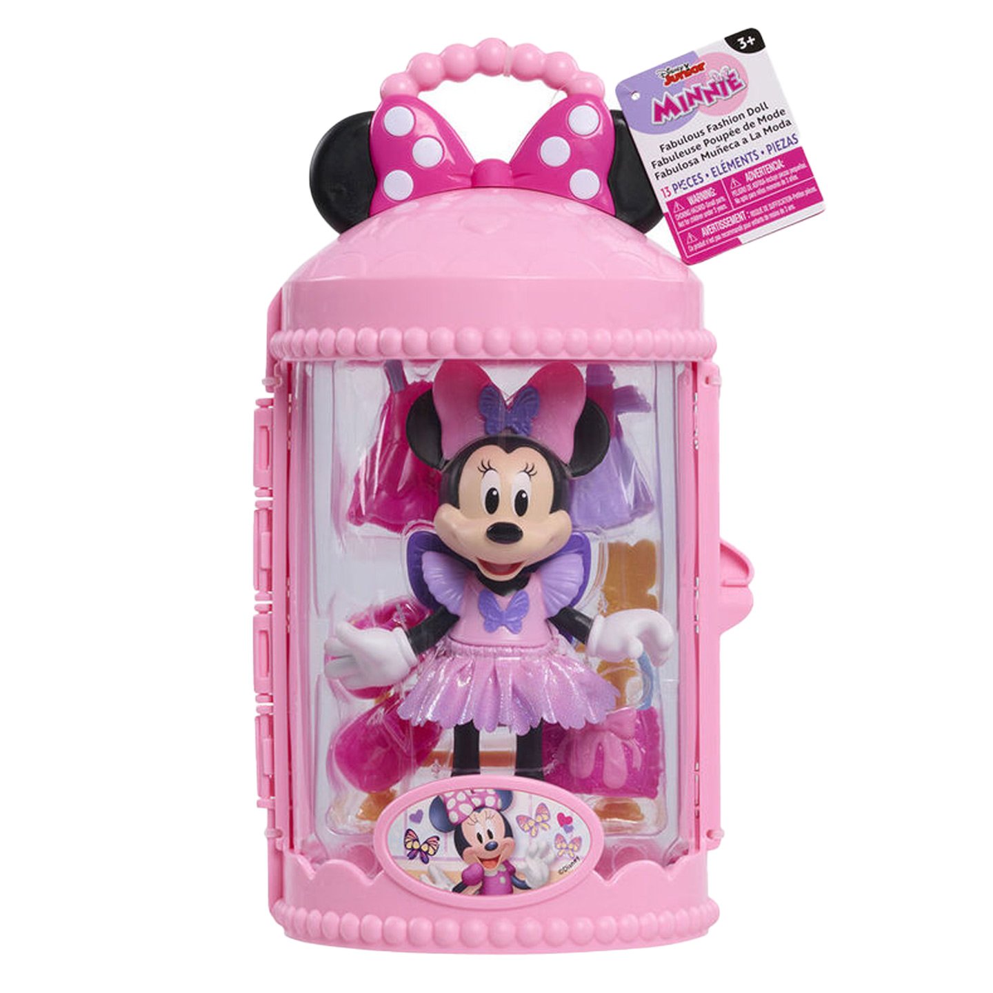 Păpușă cu accesorii, Ballerina Disney Minnie Mickey