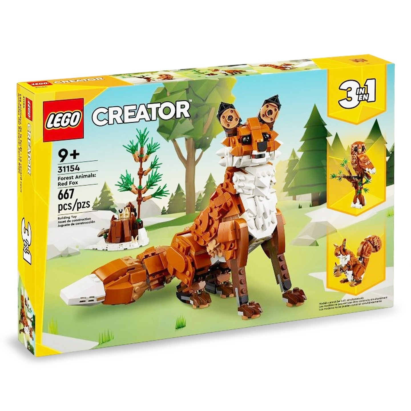 Vulpea roșie, LEGO Creator 