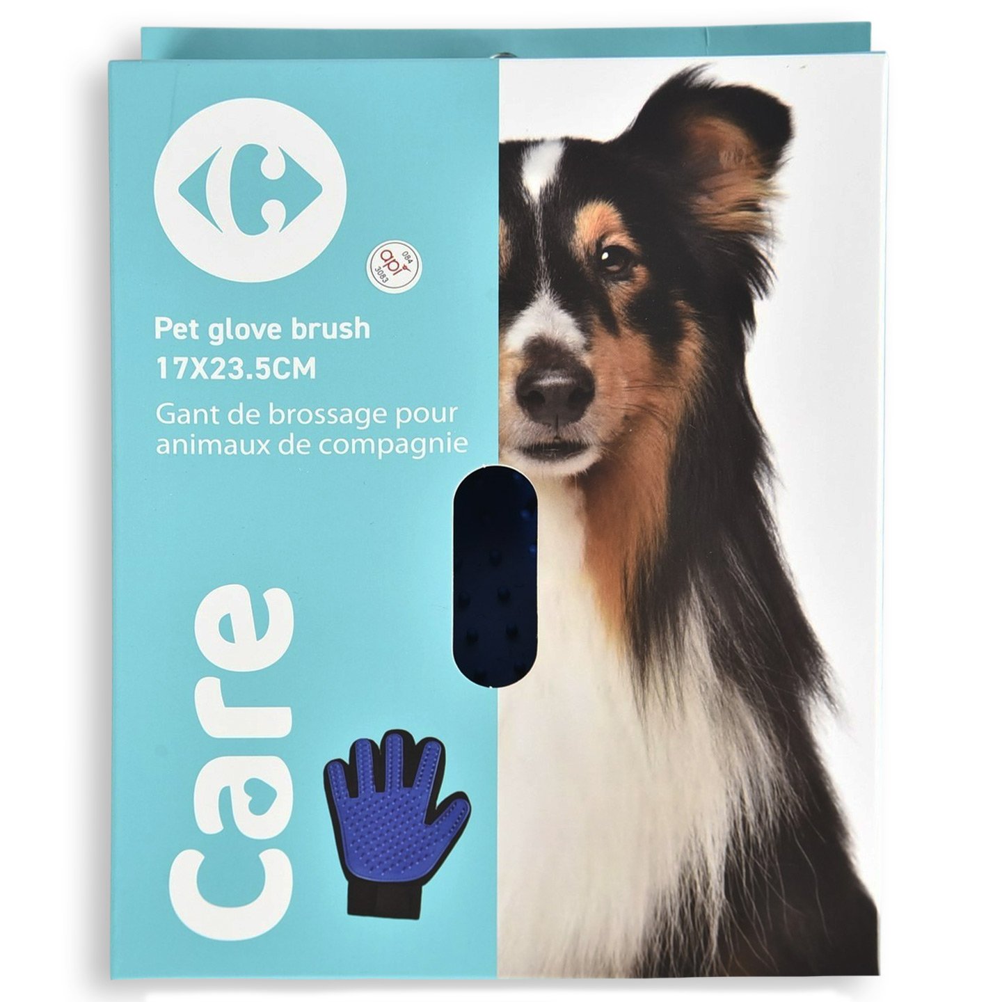 Perie tip mănușă pentru animale de companie, Carrefour Care