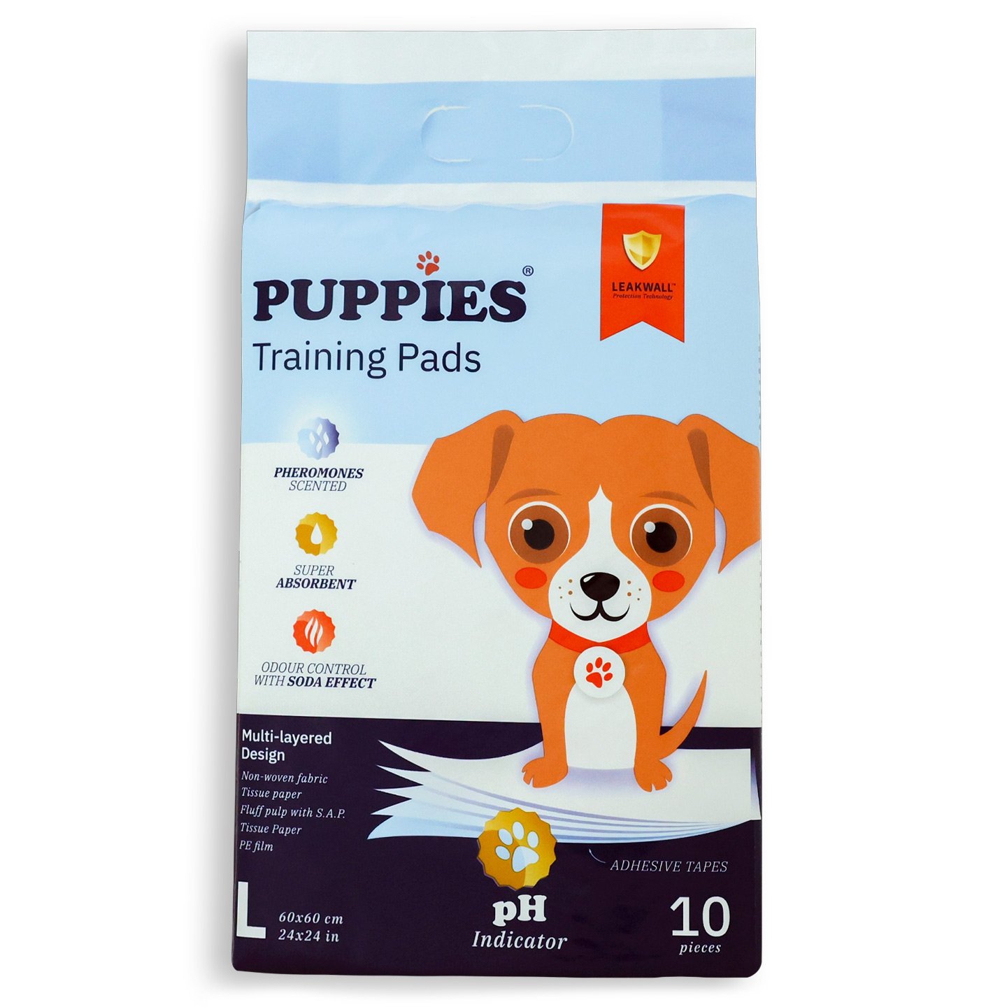 Covorașe cu indicator PH, 60x60cm Puppies