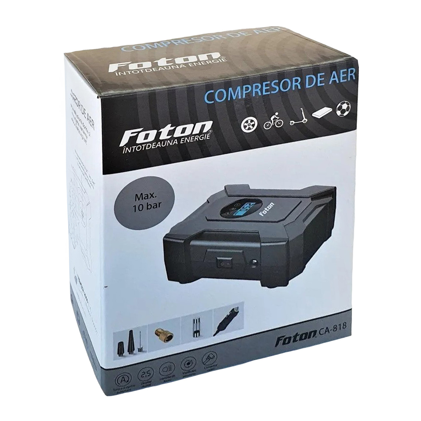 Compresor automat CA-818, 10 bar Foton