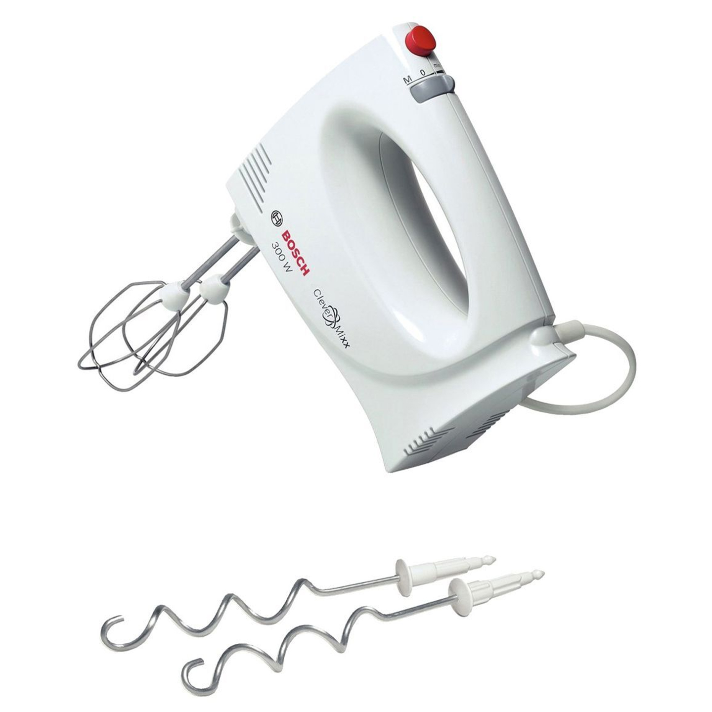 Mixer de mână MFQ3010. 300 W, 2 trepte viteză Bosch