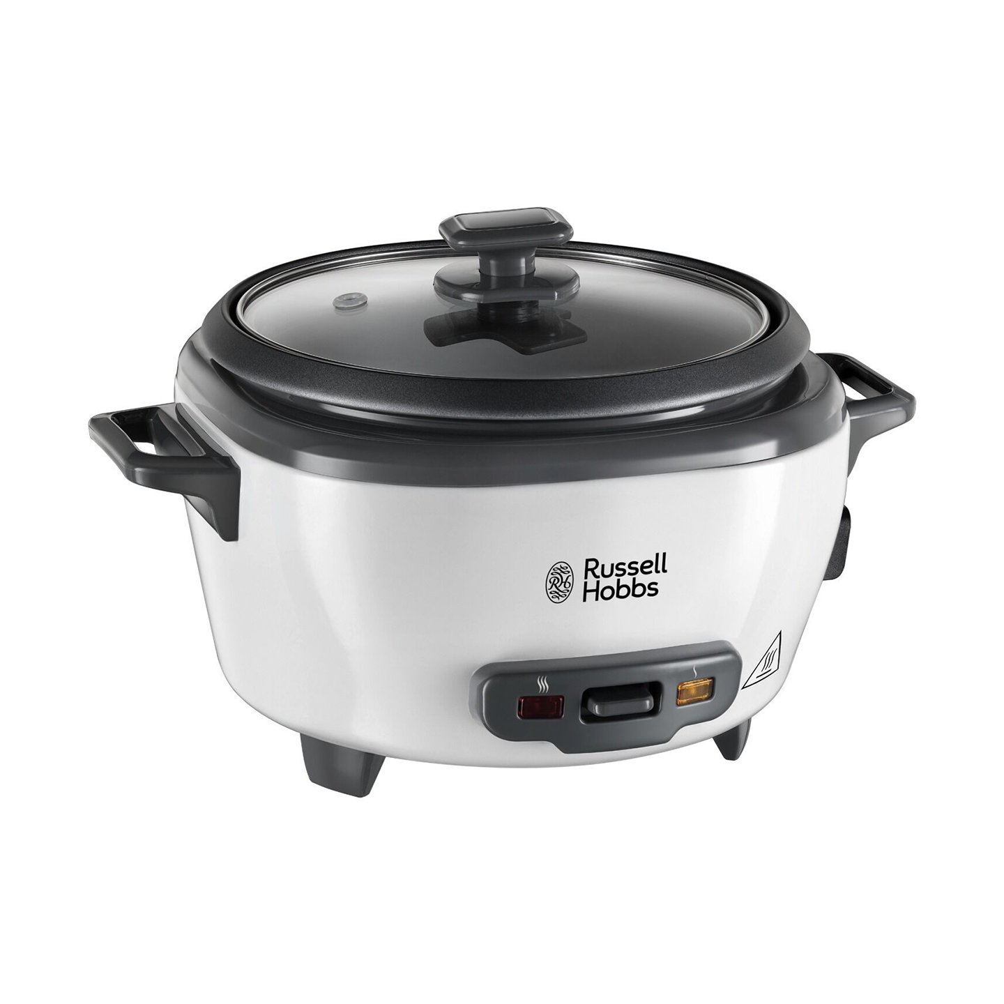 Aparat de gătit orez 27030-56, 300 W, 1.4 L, menținere automată la cald, alb/negru Russell Hobbs