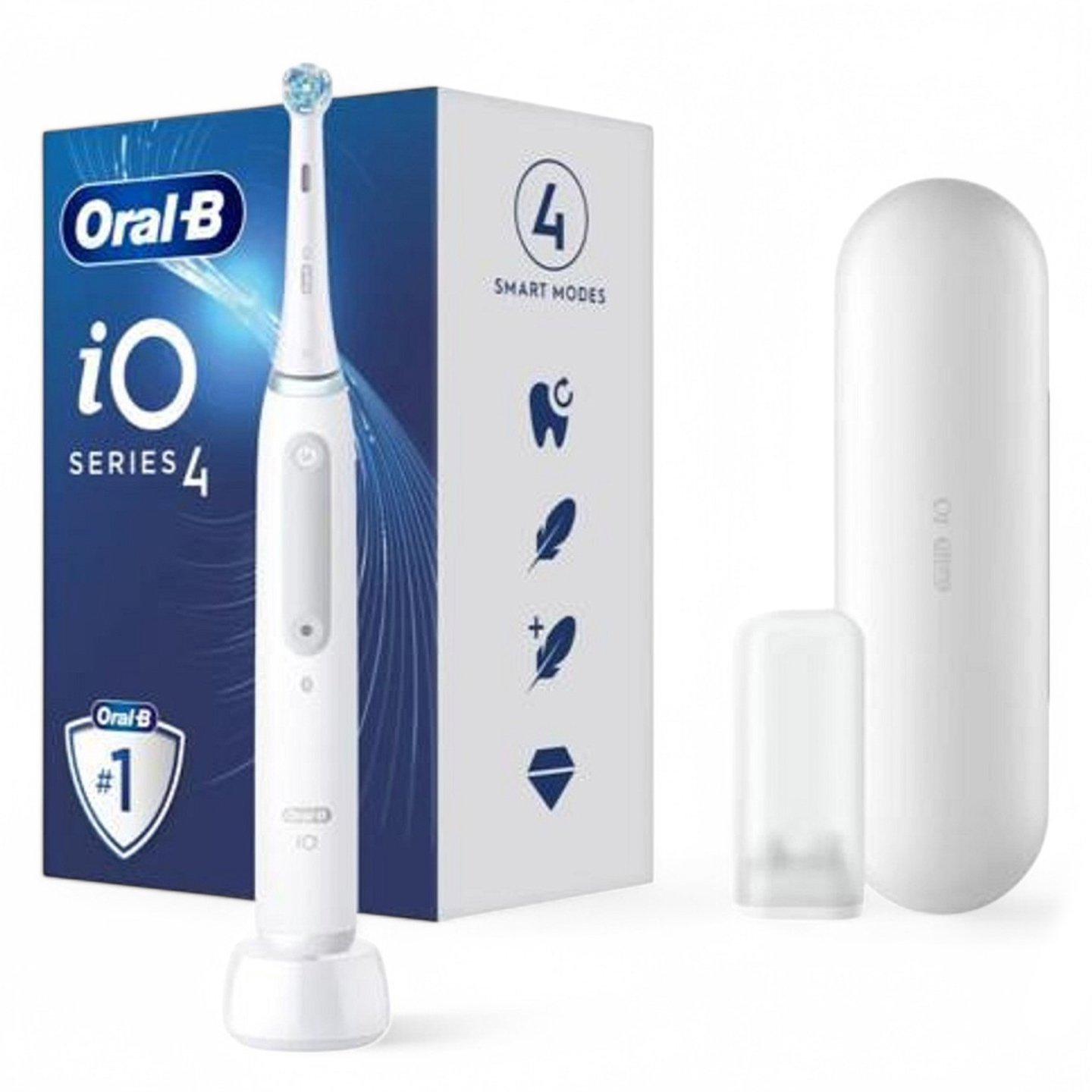 Periuță de dinți electrică iO 4 cu tehnologie magnetică și micro-vibrații Oral-B