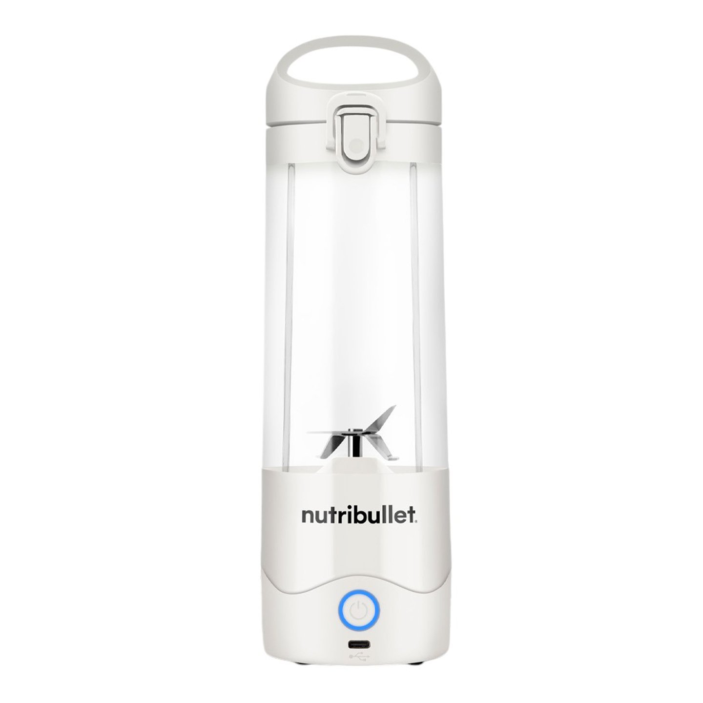 Blender portabil NBP003W, 475ml, USB-C, alb Nutribullet