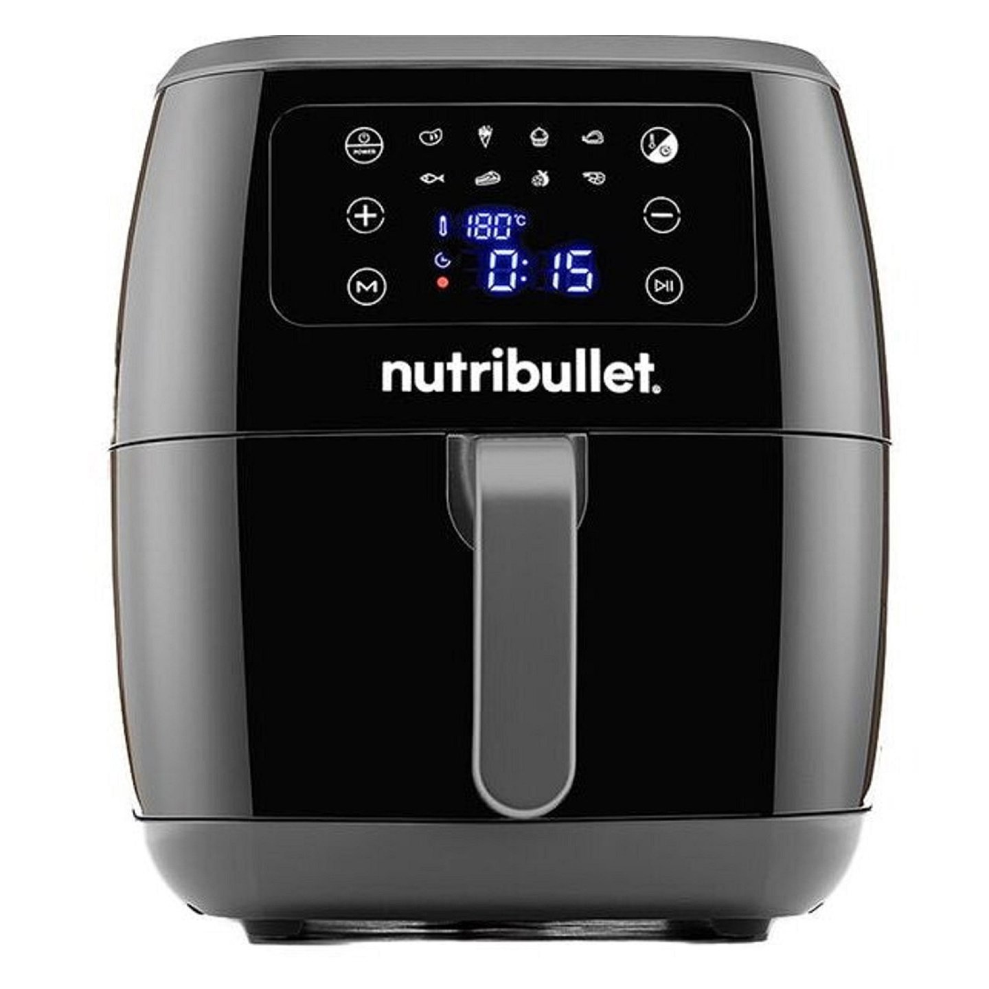 Friteuză fără ulei NBA071B, 7L, 1.4 kg, 8 programe presetate, 1800 W, negru Nutribullet