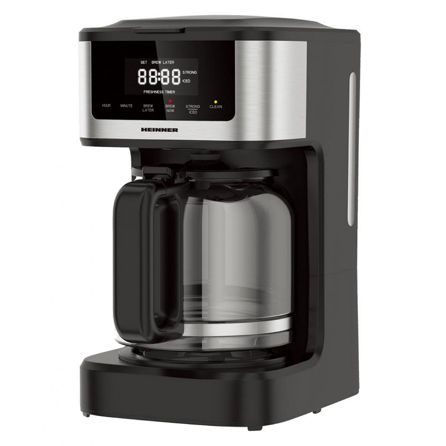 Cafetiera HCM-DD900BKSS, 1.8L, 1800 W, negru Heinner