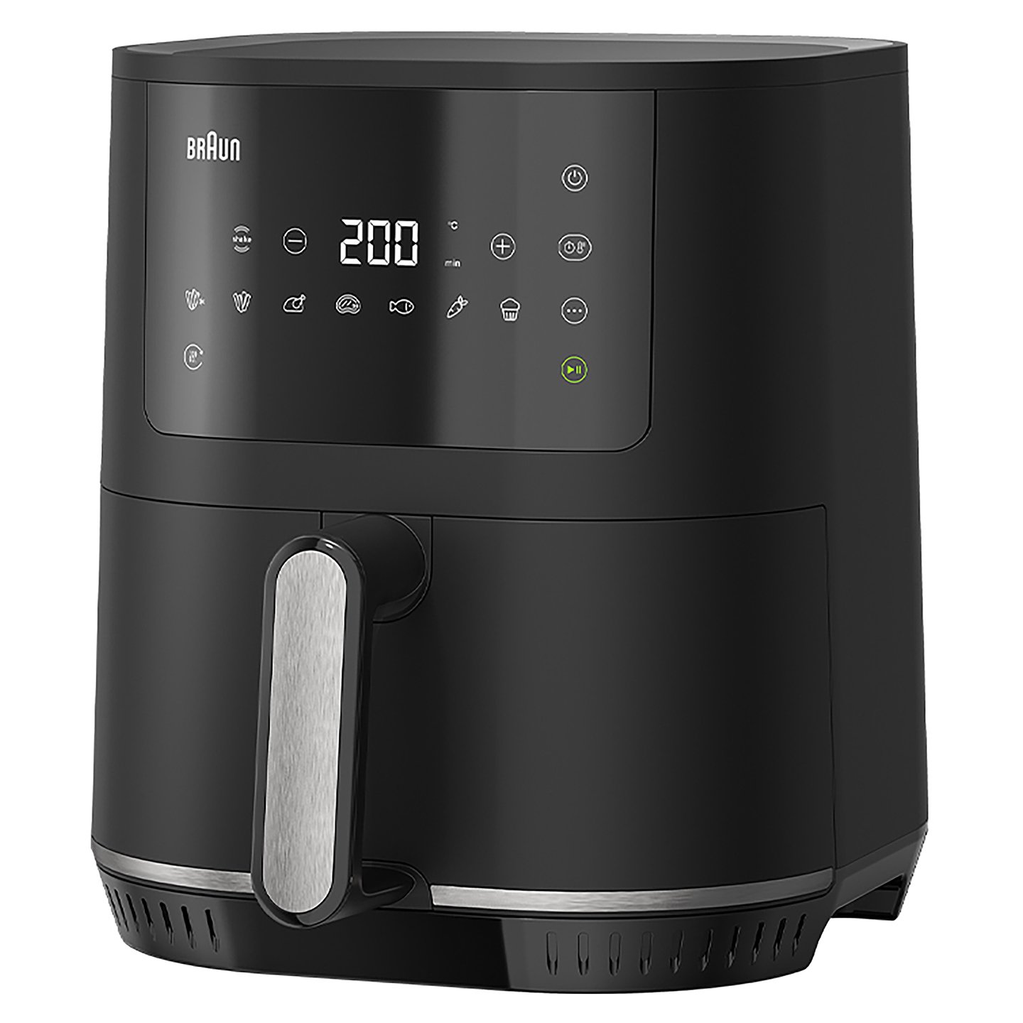 Friteuză cu aer cald Multifry 3 HF3030, 4.5 litri, 8 programe, 1500W, negru Braun