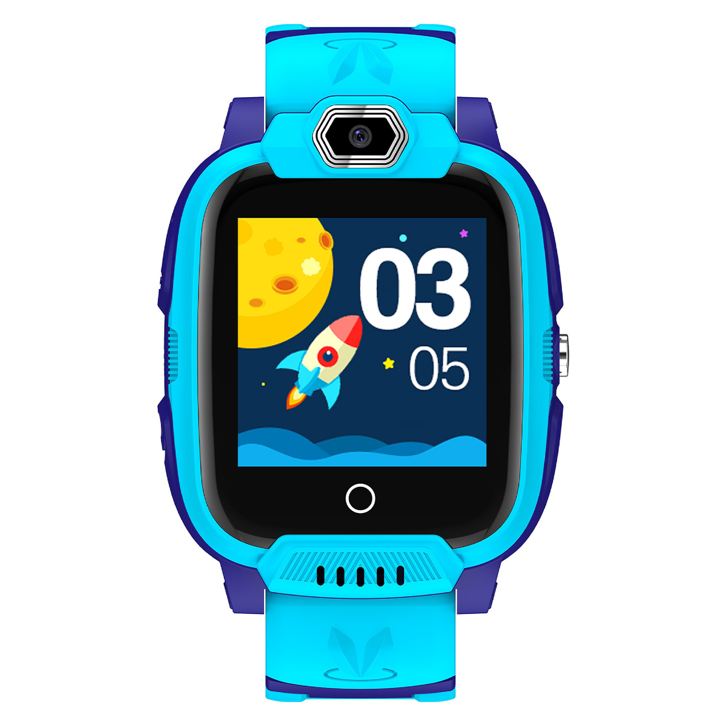 Smartwatch pentru copii KW-44, 4G Canyon, Albastru