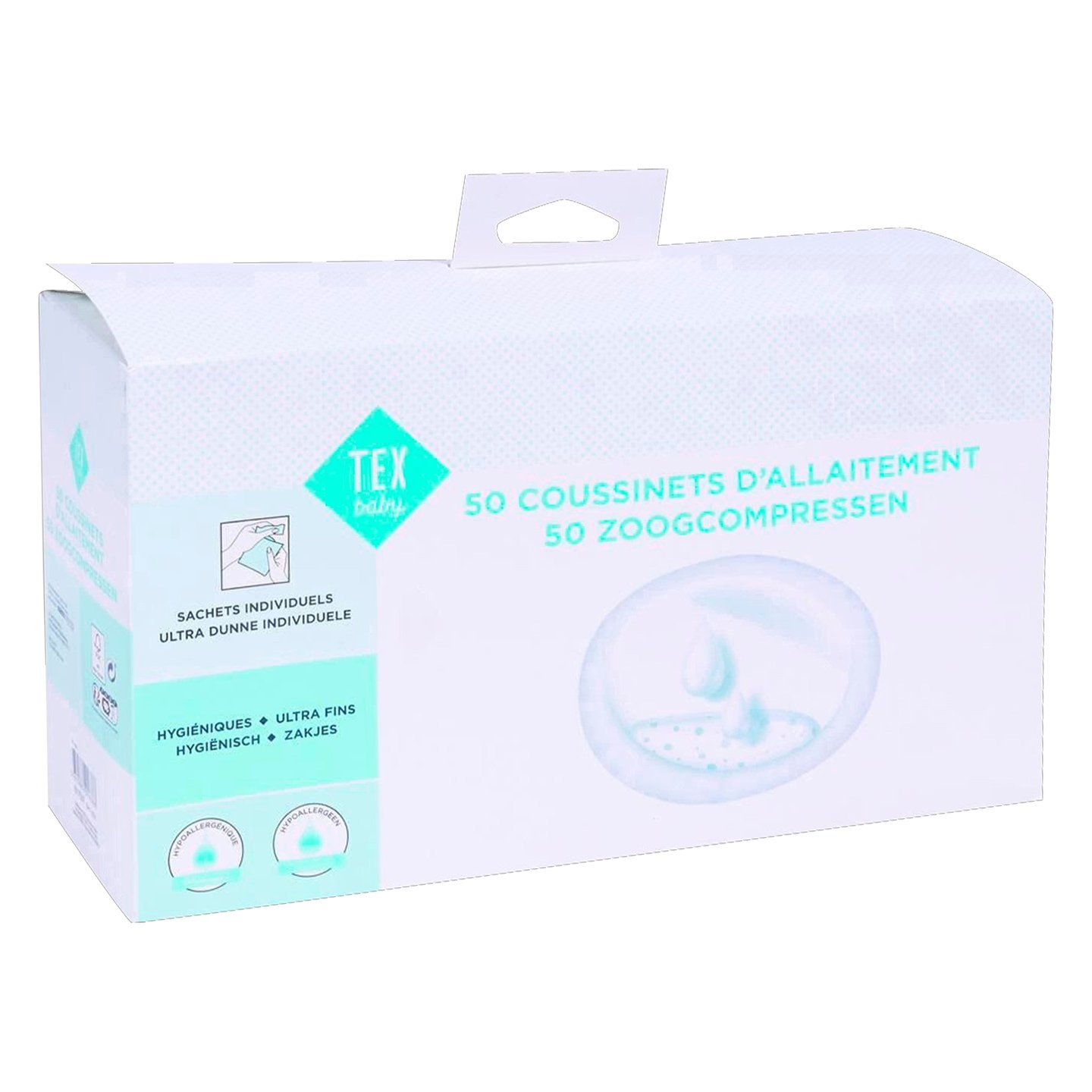 Discuri pentru protecție sân Tex Baby 50 buc.