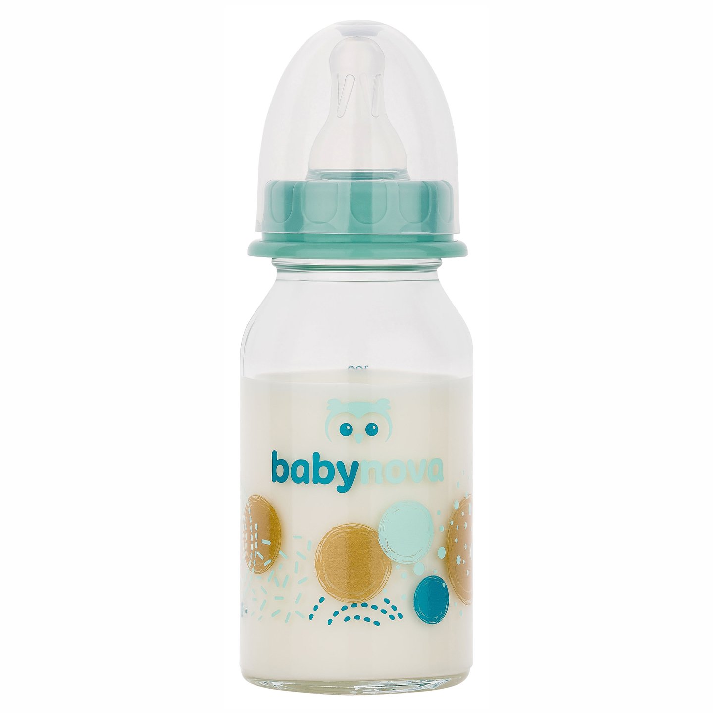 Biberon sticlă 125 ml Baby Nova