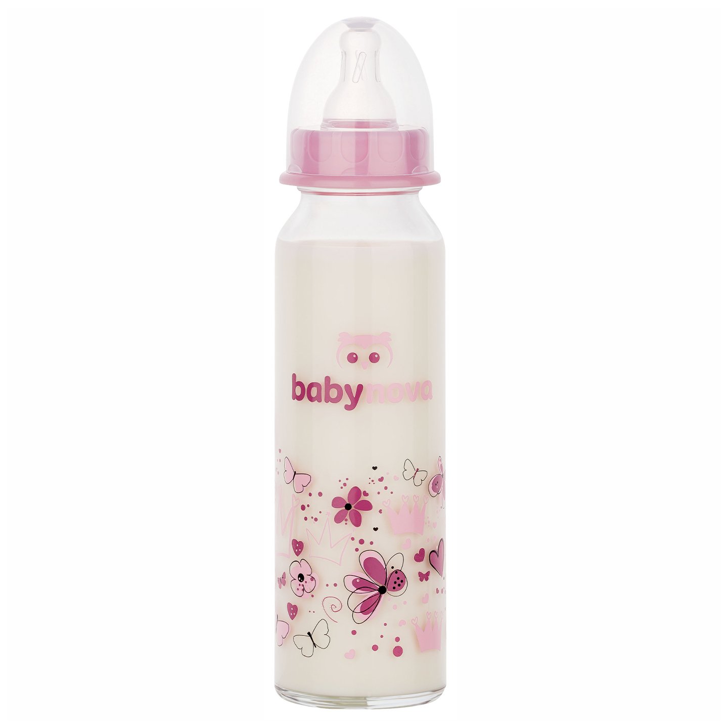 Biberon sticlă 240 ml Baby Nova